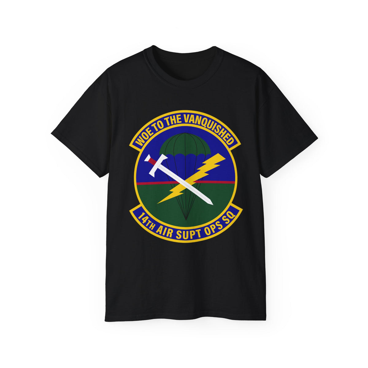 Unisex Ultra Cotton Tee - USAF - 14th Air Support Operations Squadron wo txt
