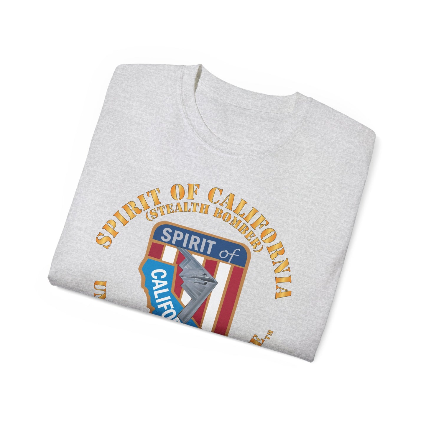 Unisex Ultra Cotton Tee - USAF - B2 - Spirit of California - Stealth Bomber X 300