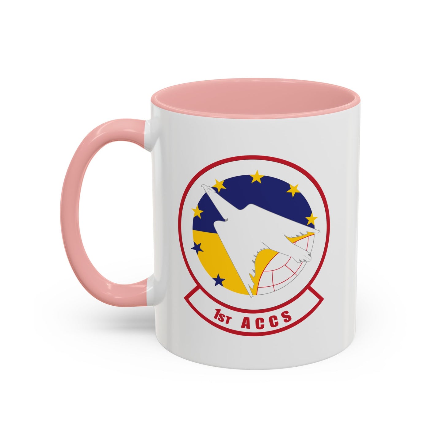 Accent Coffee Mug (11oz & 15oz) - USAF - 1st Airborne Command Control Squadron (ACC) wo txt X 300