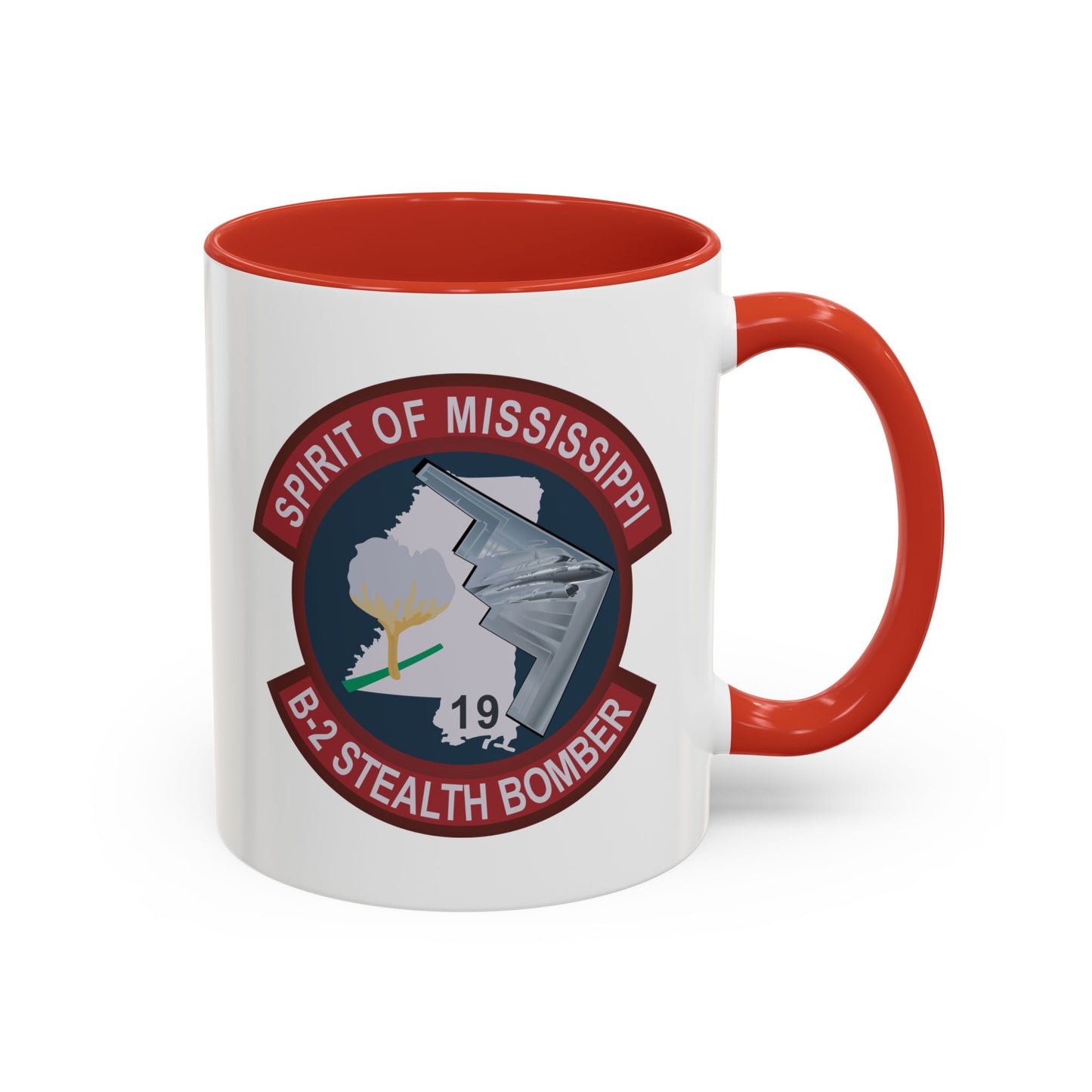 Accent Coffee Mug (11oz & 15oz) - USAF - B2 - Spirit of Mississippi - Stealth Bomber wo txt X 300