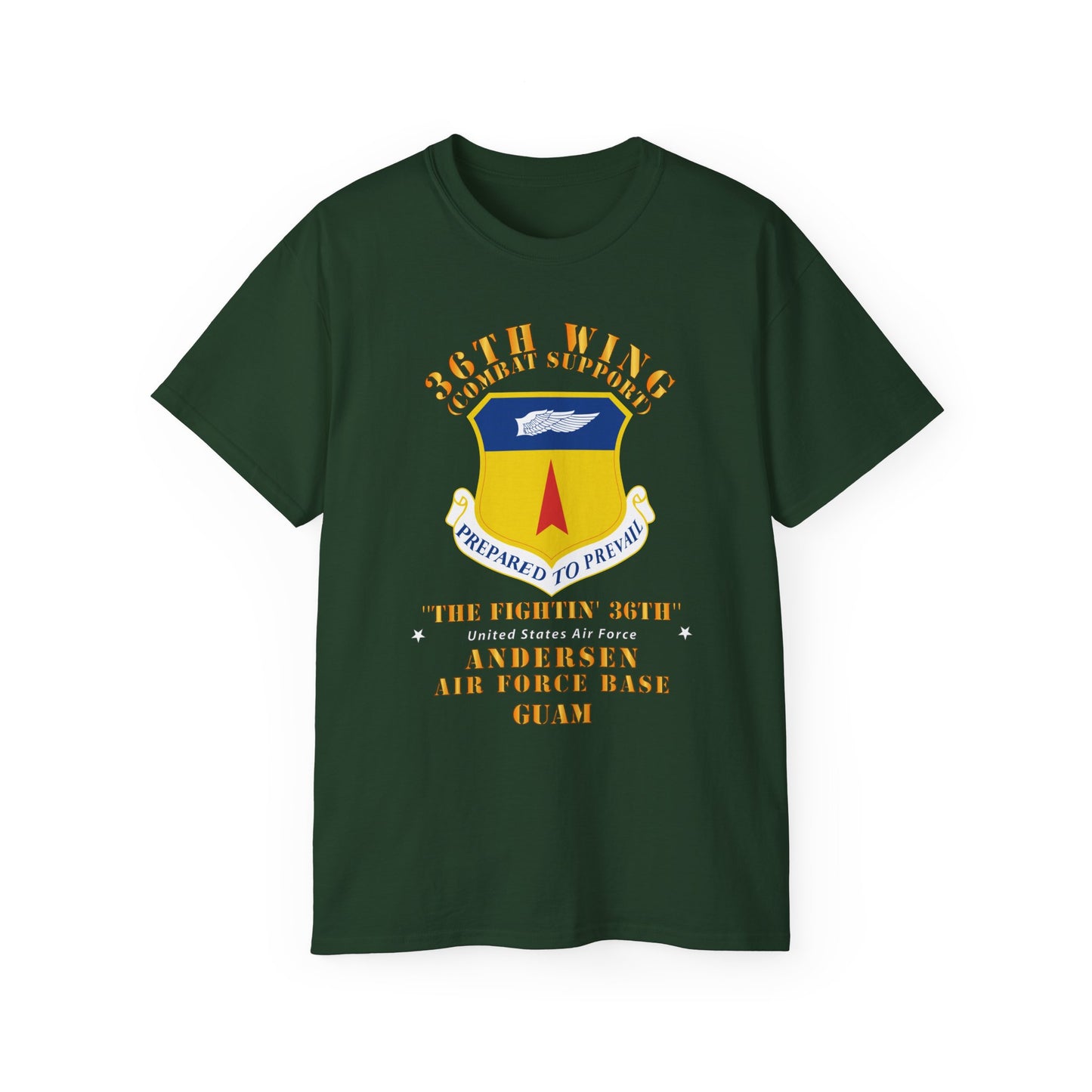 Unisex Ultra Cotton Tee - USAF - 36th Wing - Anderson AFB - Guam