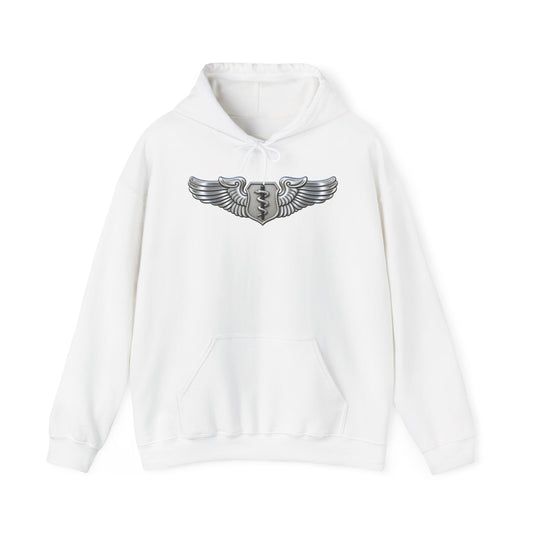 Unisex Heavy Blend Hooded Sweatshirt - USAF - Flight Surgeon Badge wo txt - 3D - Enhanced
