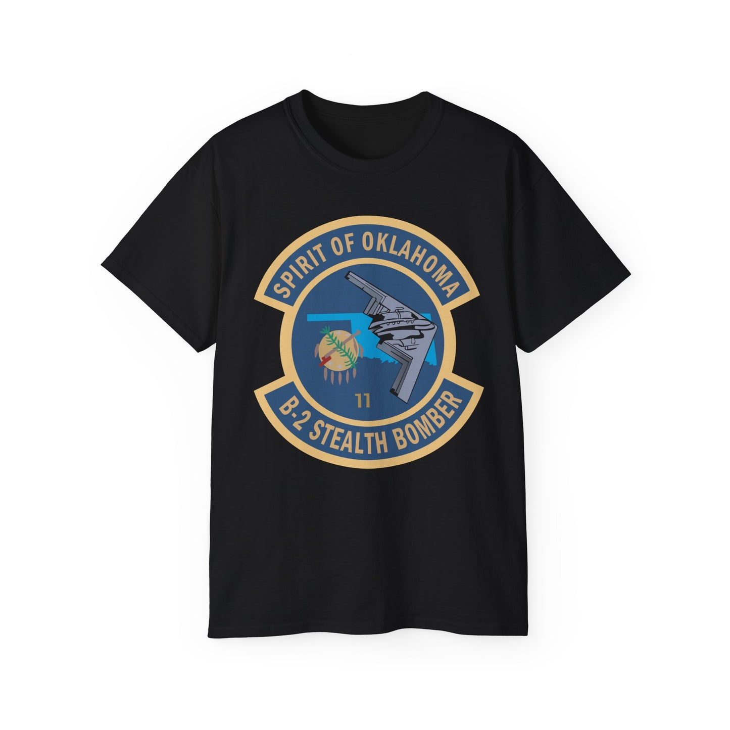 Unisex Ultra Cotton Tee - USAF - B2 - Spirit of Oklahoma - Stealth Bomber wo txt X 300