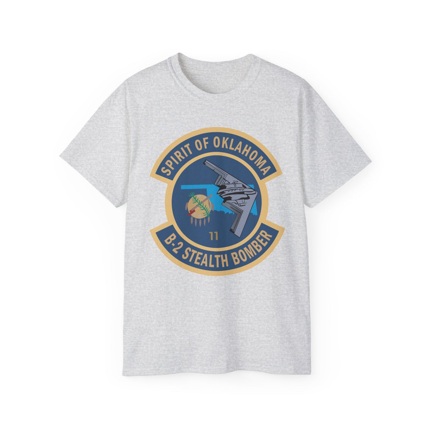 Unisex Ultra Cotton Tee - USAF - B2 - Spirit of Oklahoma - Stealth Bomber wo txt X 300