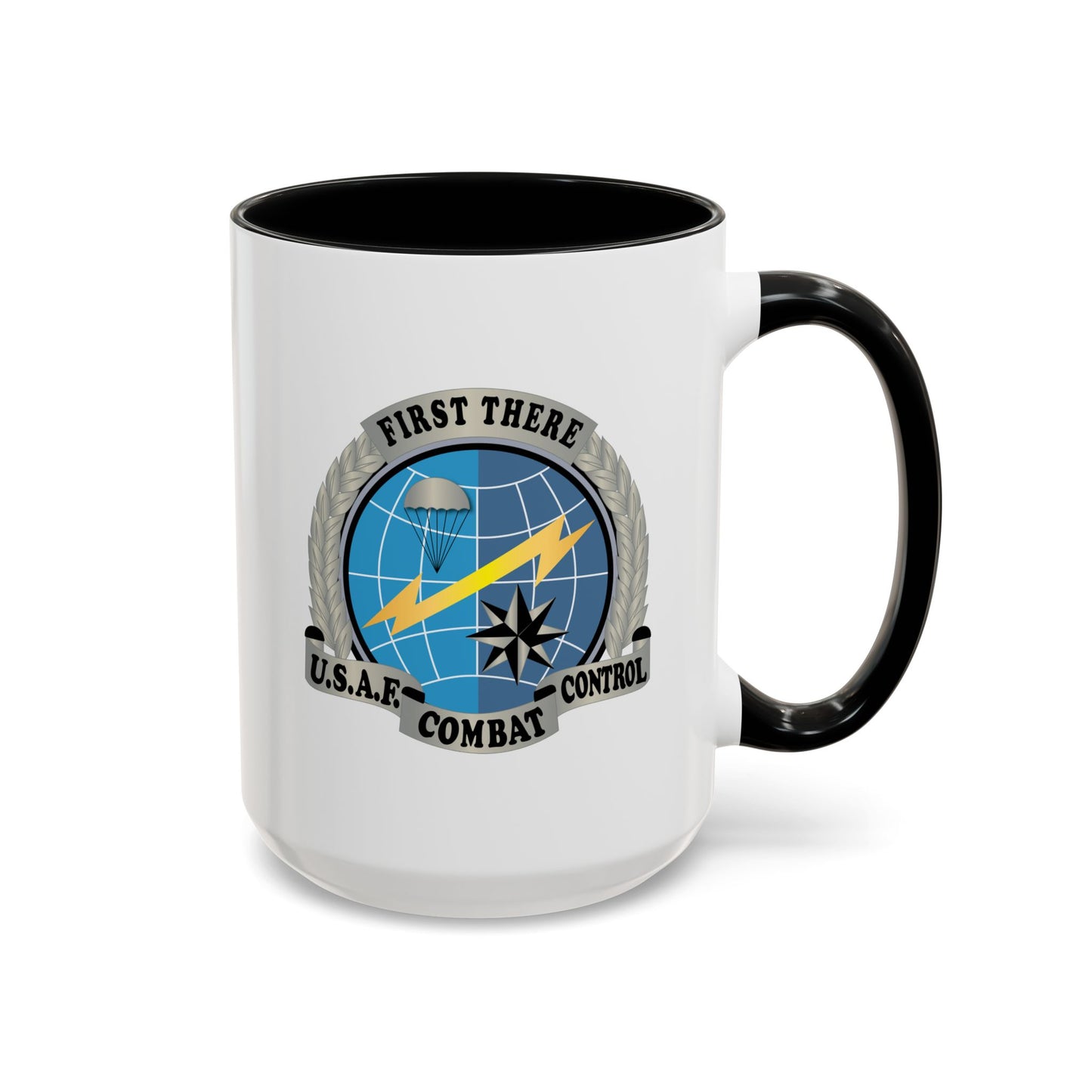 Accent Coffee Mug (11oz & 15oz) - USAF - Combat Controller Badge No Txt  X 300