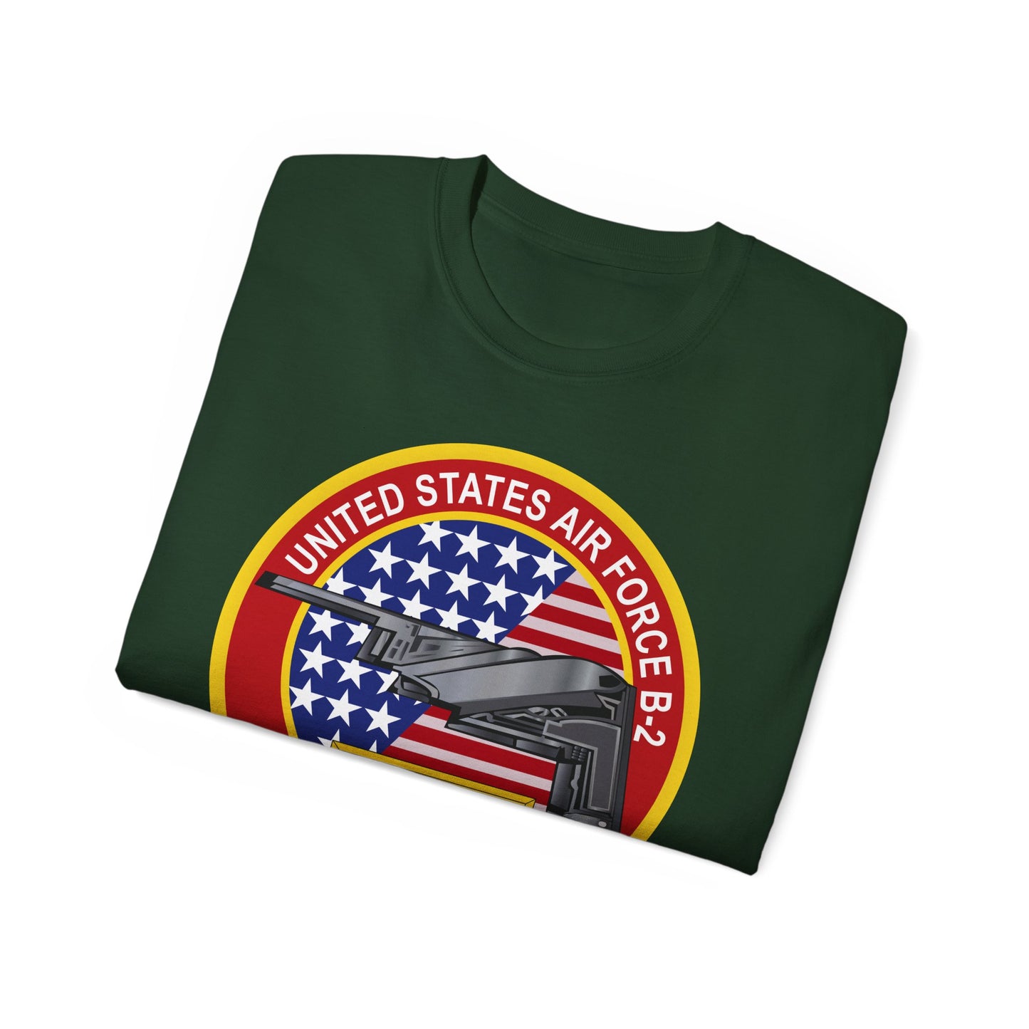 Unisex Ultra Cotton Tee - USAF - B2 - Spirit - Stealth Bomber wo Txt