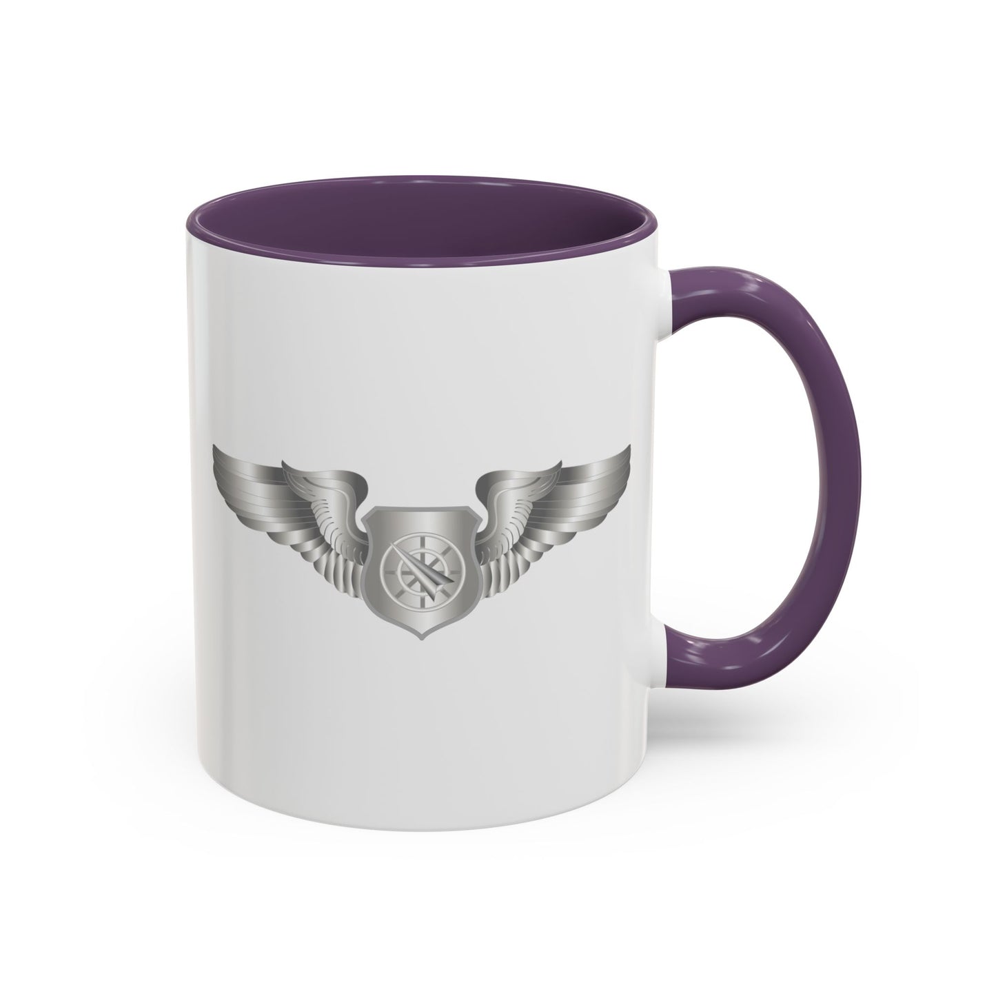 Accent Coffee Mug (11oz & 15oz) - USAF - Air Battle Manager - Basic Wings wo Txt