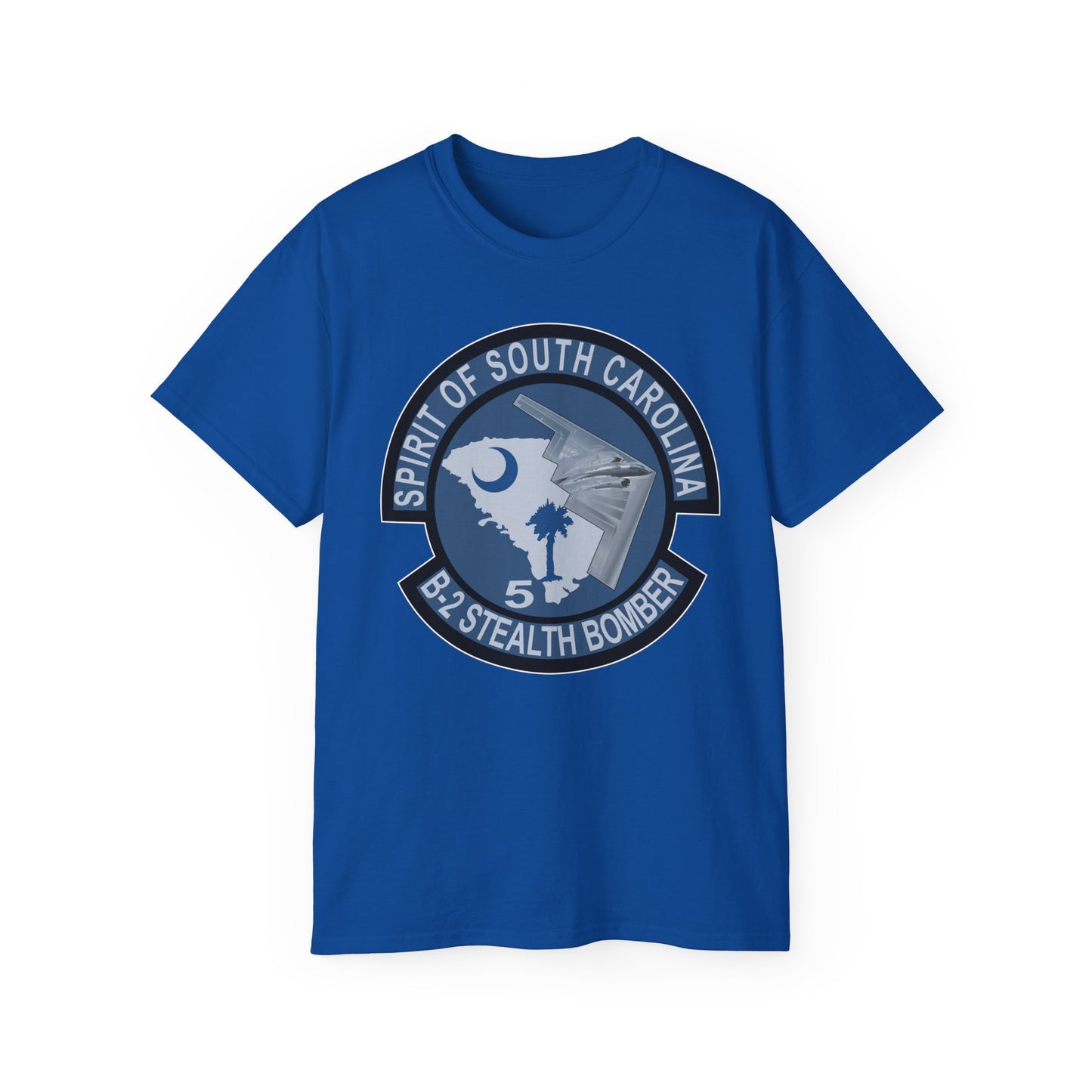 Unisex Ultra Cotton Tee - USAF - B2 - Spirit of South Carolina Stealth Bomber wo Txt X 300