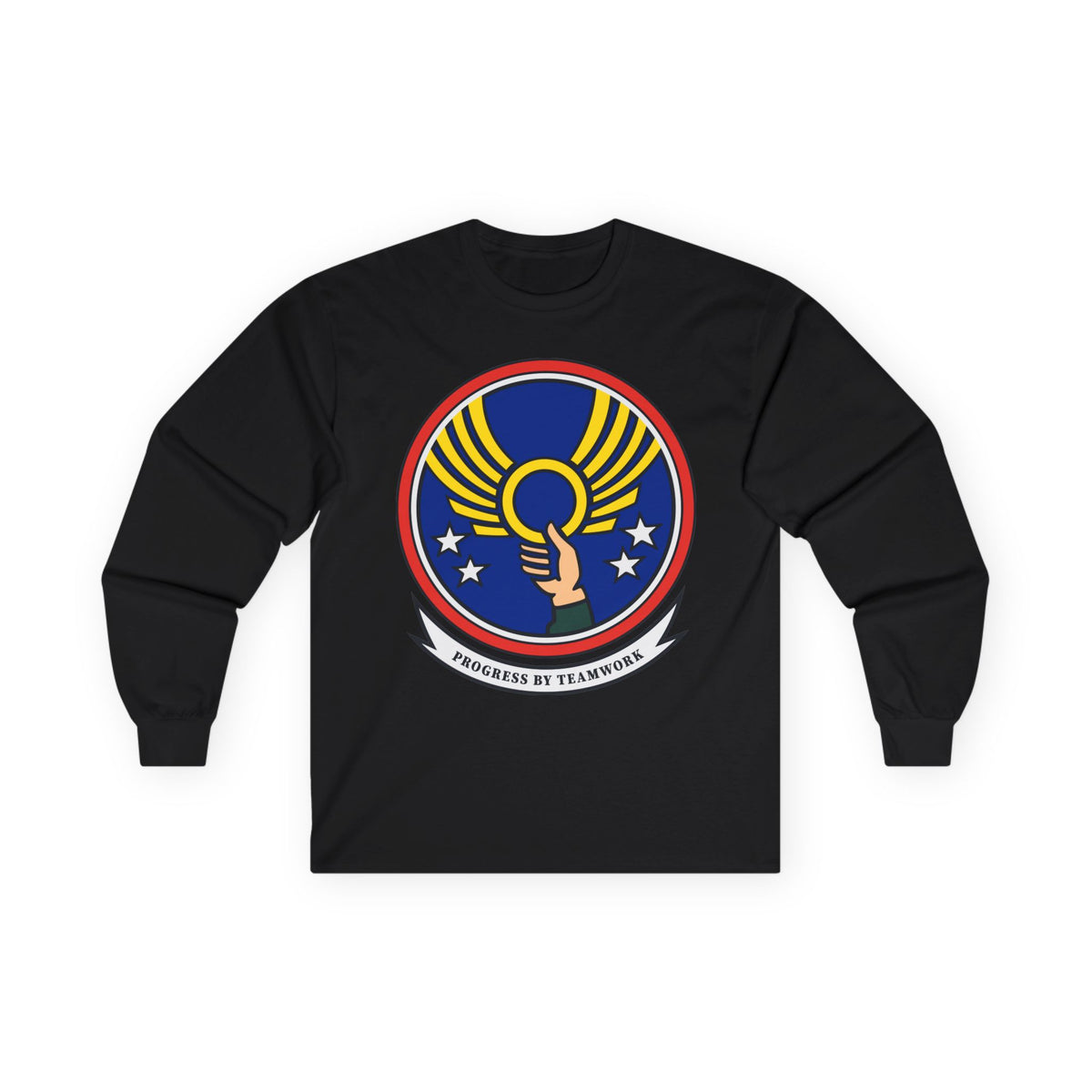 Unisex Ultra Cotton Long Sleeve Tee - USAF - 4th Civil Engineer Squadron wo txt X 300