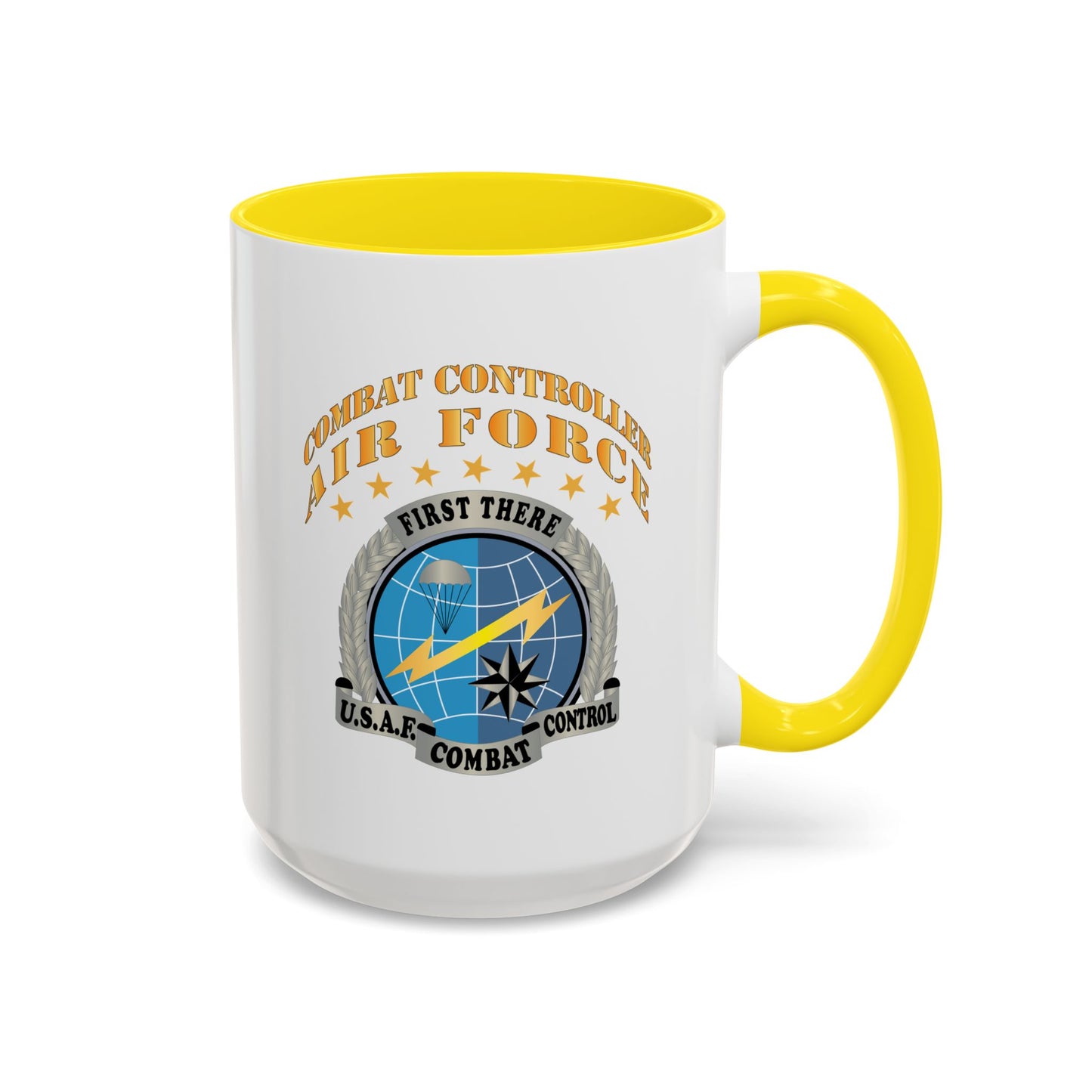 Accent Coffee Mug (11oz & 15oz) - USAF - Combat Controller X 300
