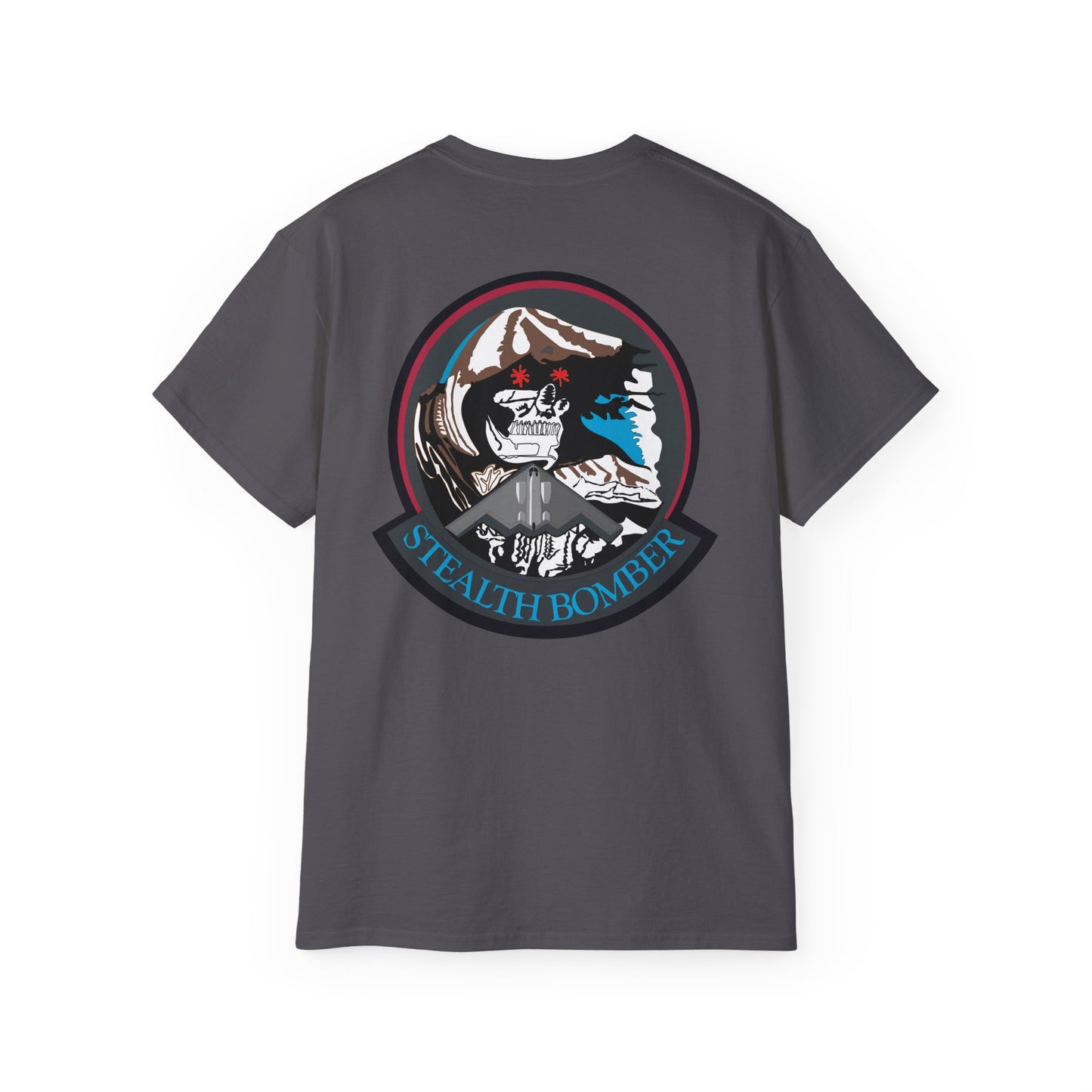 Unisex Ultra Cotton Tee - USAF - B2 - Grim Reaper - Stealth Bomber wo txt X 300