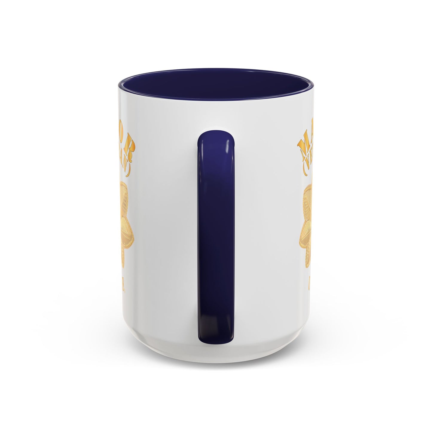 Accent Coffee Mug (11oz & 15oz) - USAF - Major - Veteran - USAF X 300