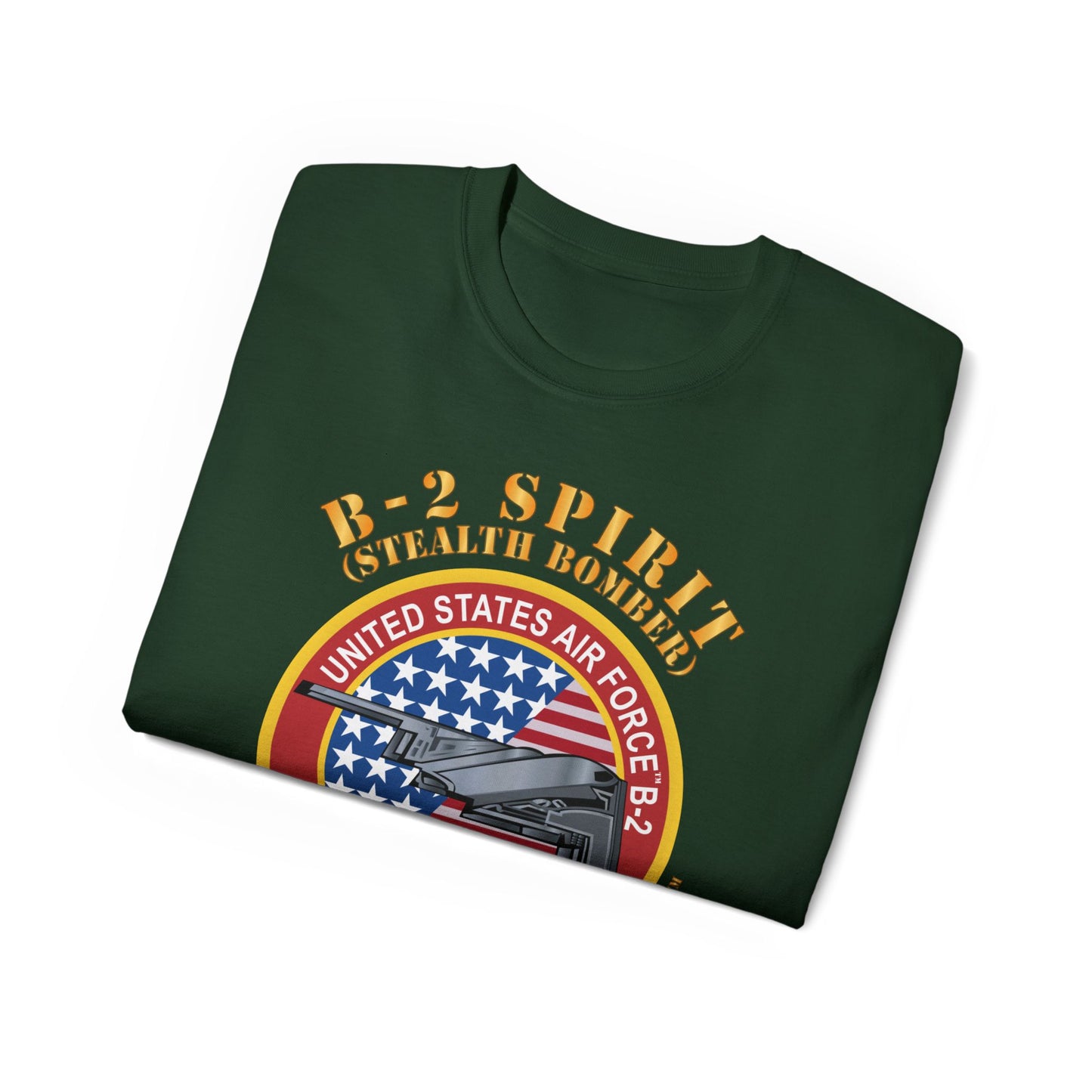 Unisex Ultra Cotton Tee - USAF - B2 - Spirit - Stealth Bomber X 300