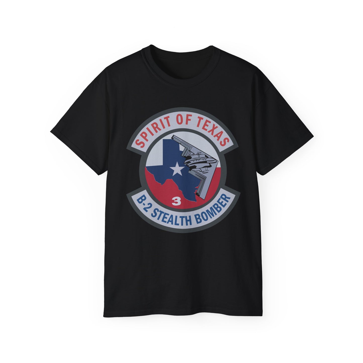 Unisex Ultra Cotton Tee - USAF - B2 - Spirit of Texas - Stealth Bomber wo txt X 300