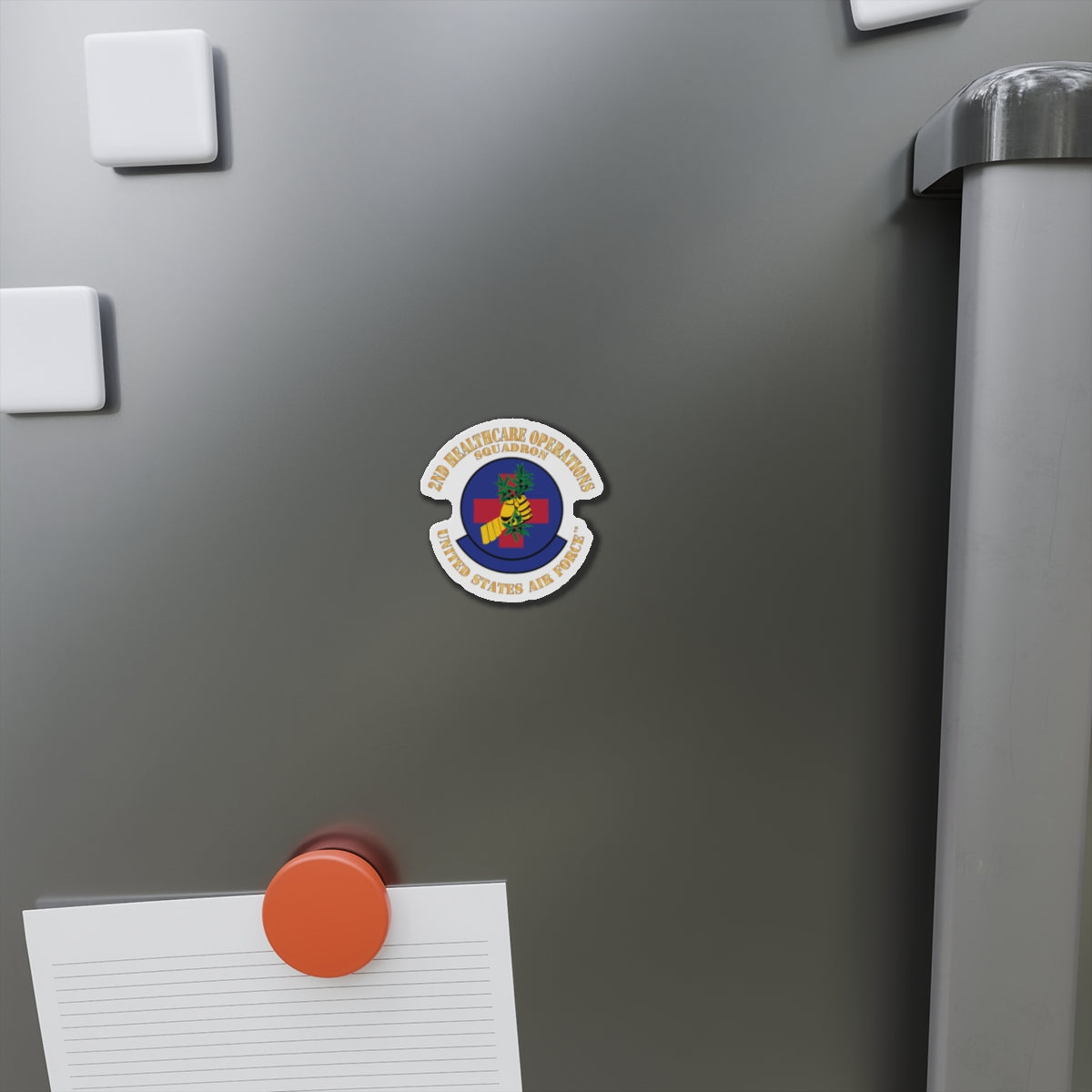 Die-Cut Magnet - USAF - 2nd Healthcare Operations Squadron