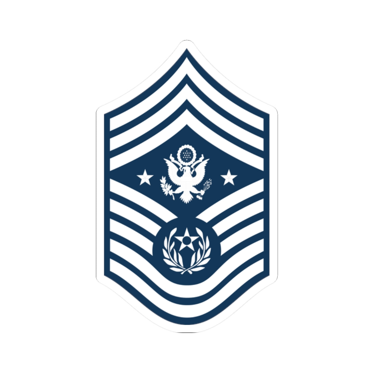 Kiss-Cut Stickers - USAF - Chief Master Sergeant of the Air Force (E9d) - 2020