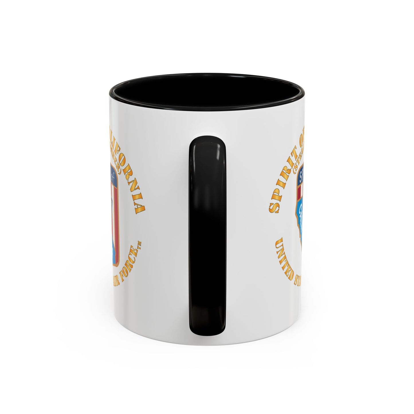 Accent Coffee Mug (11oz & 15oz) - USAF - B2 - Spirit of California - Stealth Bomber X 300