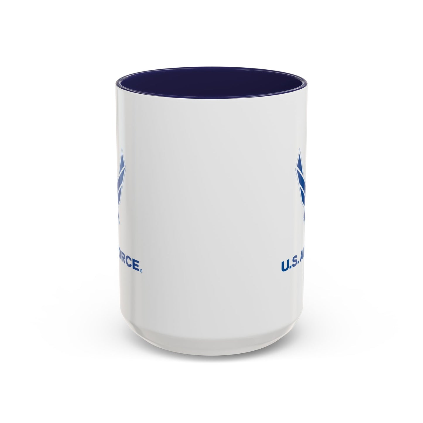 Accent Coffee Mug (11oz & 15oz) - USAF Logo, TM Txt - U S Air Force X 300