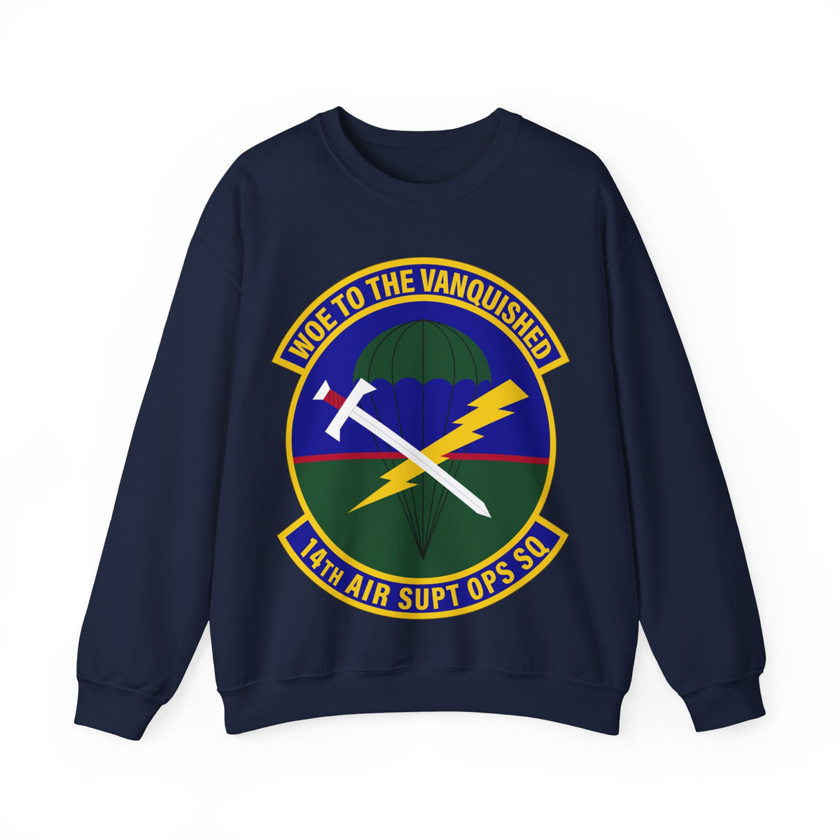 Crewneck Sweatshirt - USAF - 14th Air Support Operations Squadron wo txt