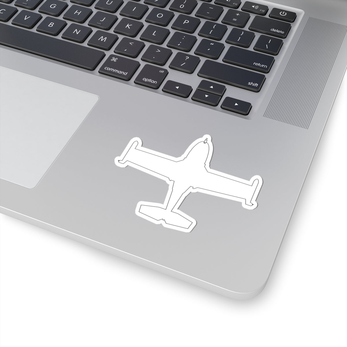 Kiss-Cut Stickers - Aircraft - A-37-Trainer - Top - LA X 300