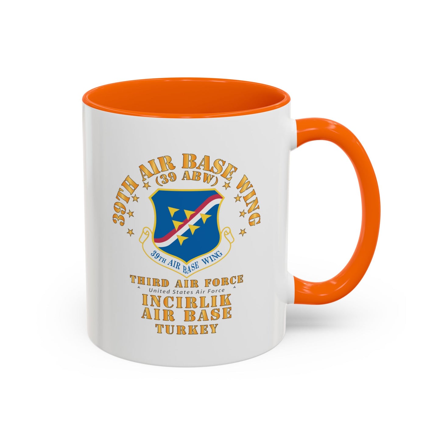 Accent Coffee Mug (11oz & 15oz) - USAF - 39th Air Base Wing - Incirlik AB X 300
