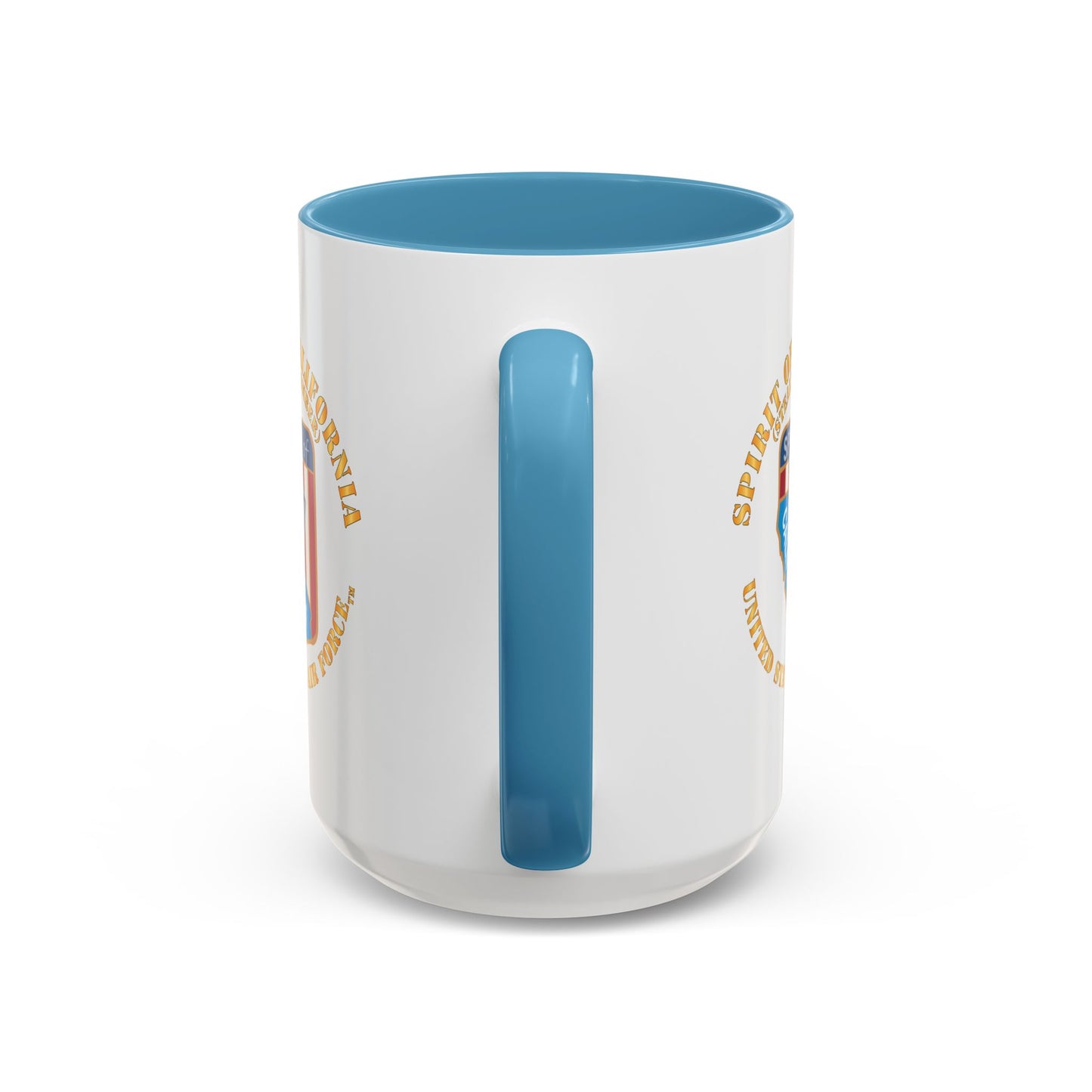 Accent Coffee Mug (11oz & 15oz) - USAF - B2 - Spirit of California - Stealth Bomber X 300