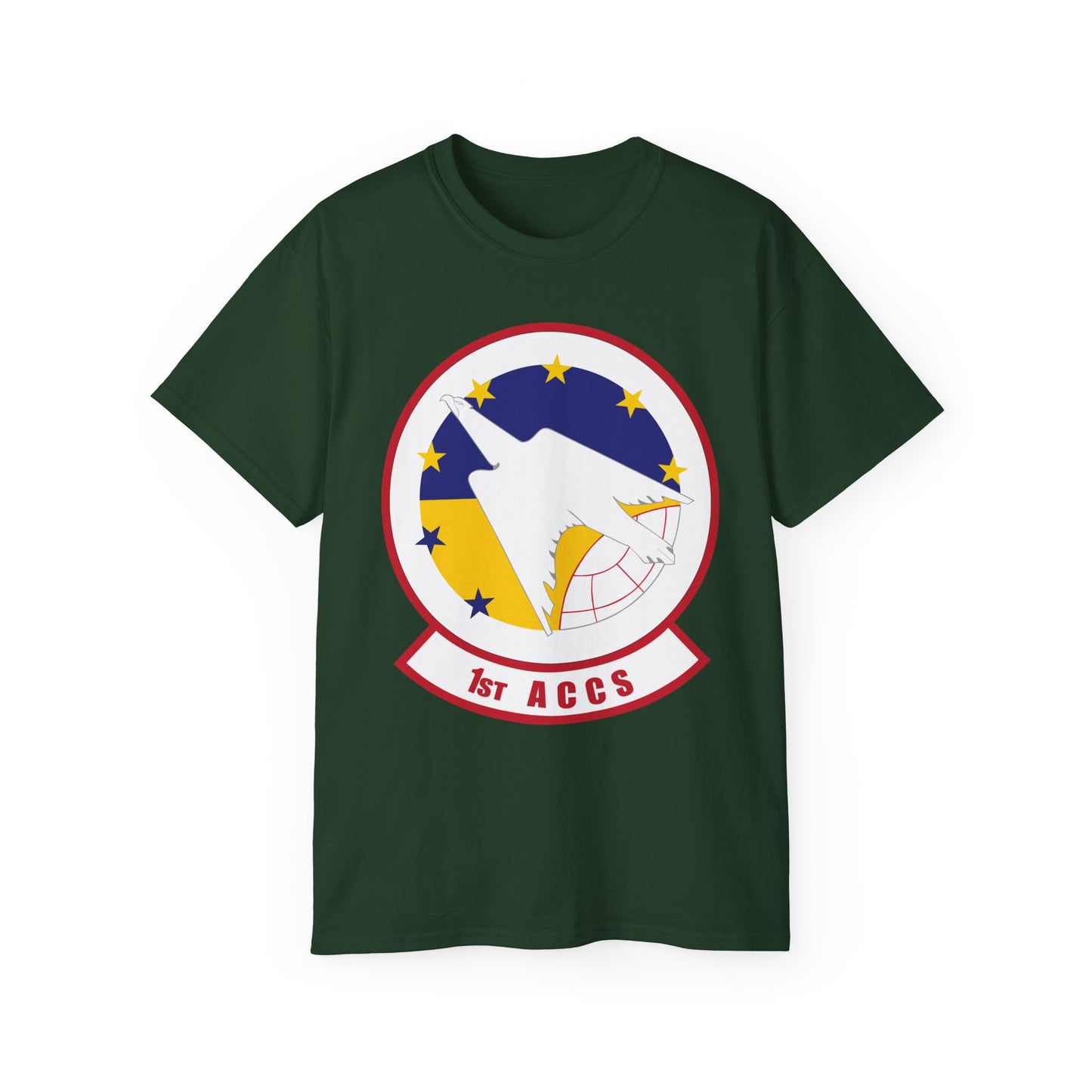 Unisex Ultra Cotton Tee - USAF - 1st Airborne Command Control Squadron (ACC) wo txt X 300
