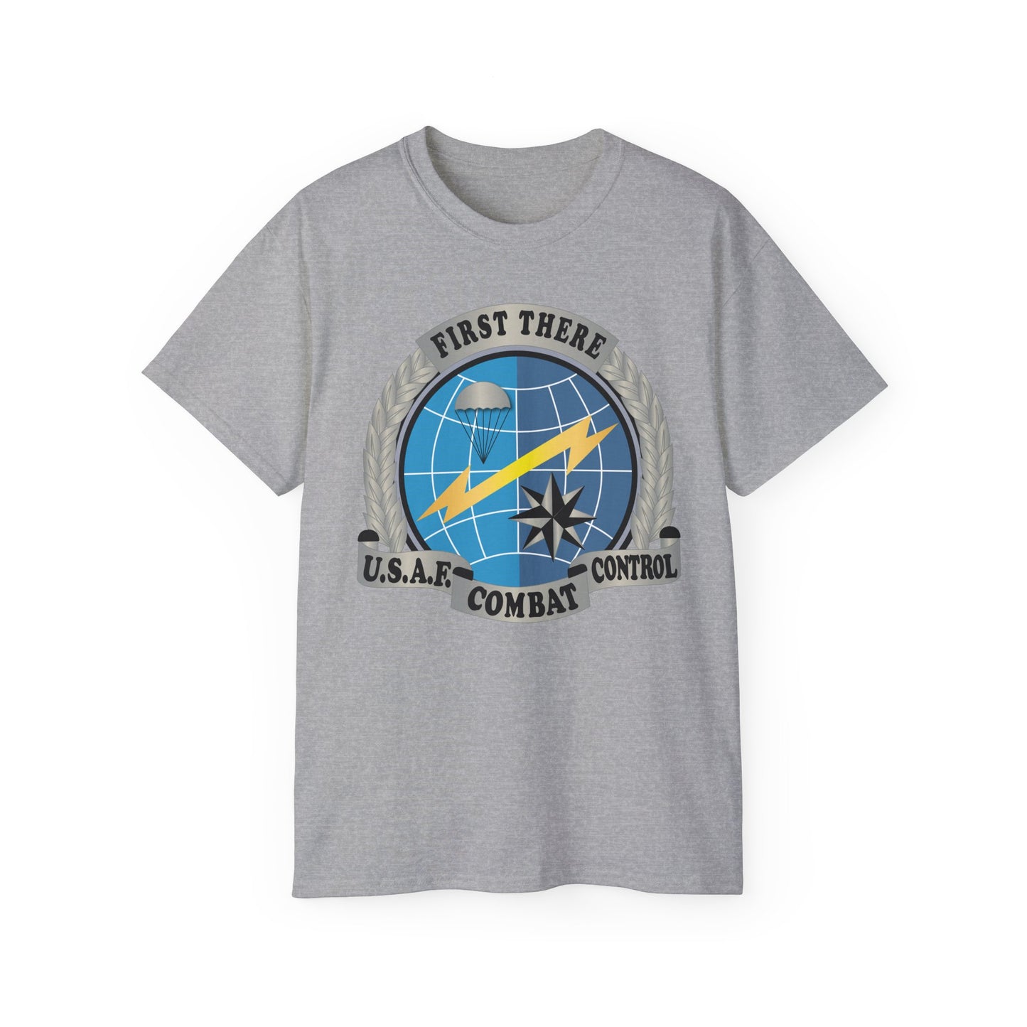 Unisex Ultra Cotton Tee - USAF - Combat Controller Badge No Txt  X 300