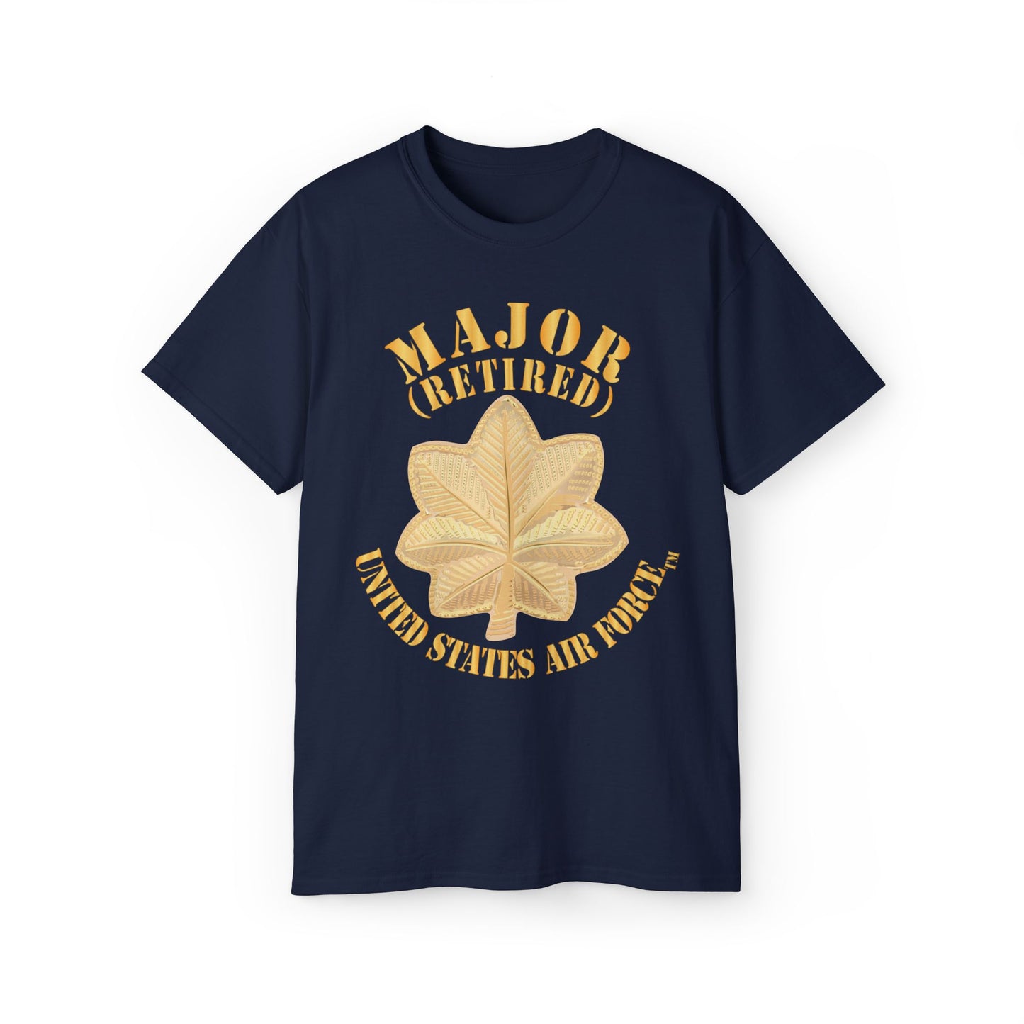Unisex Ultra Cotton Tee - USAF - Major - Retired X 300