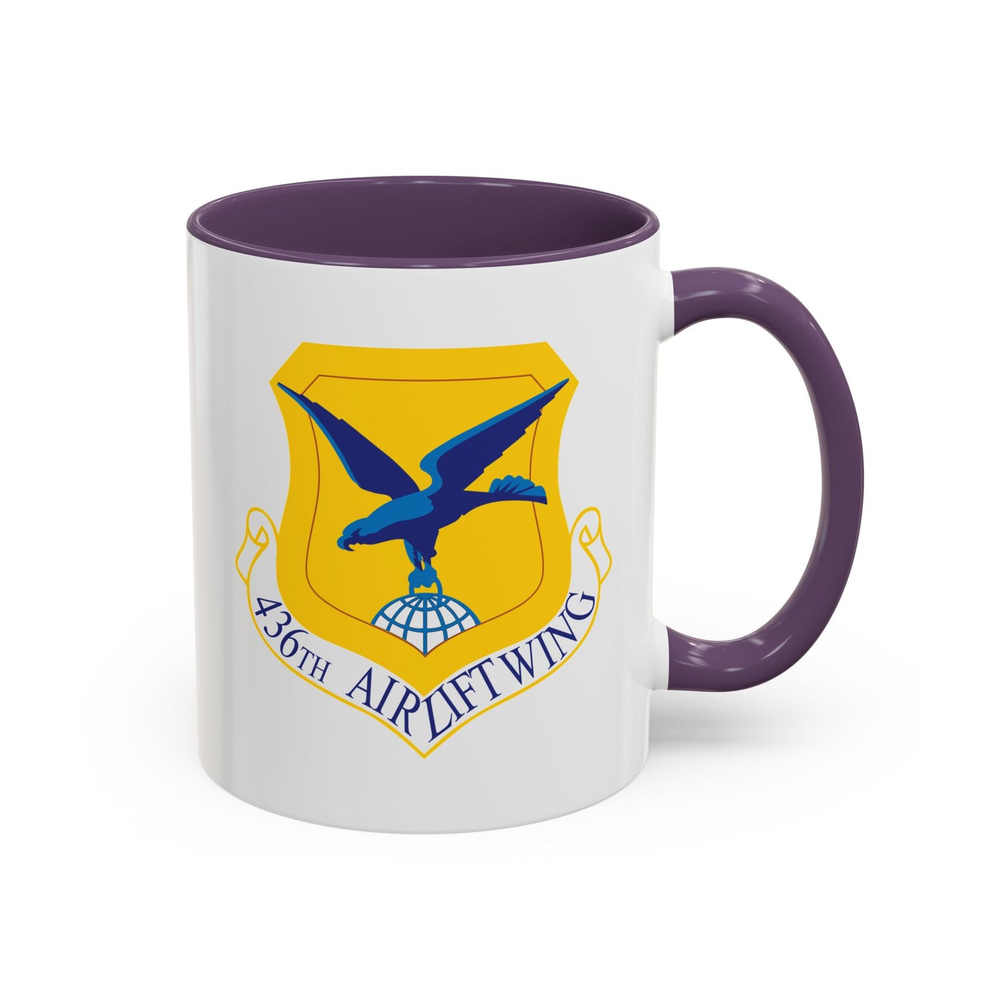 Accent Coffee Mug (11oz & 15oz) - USAF - 436th Airlift Wing wo Txt X 300