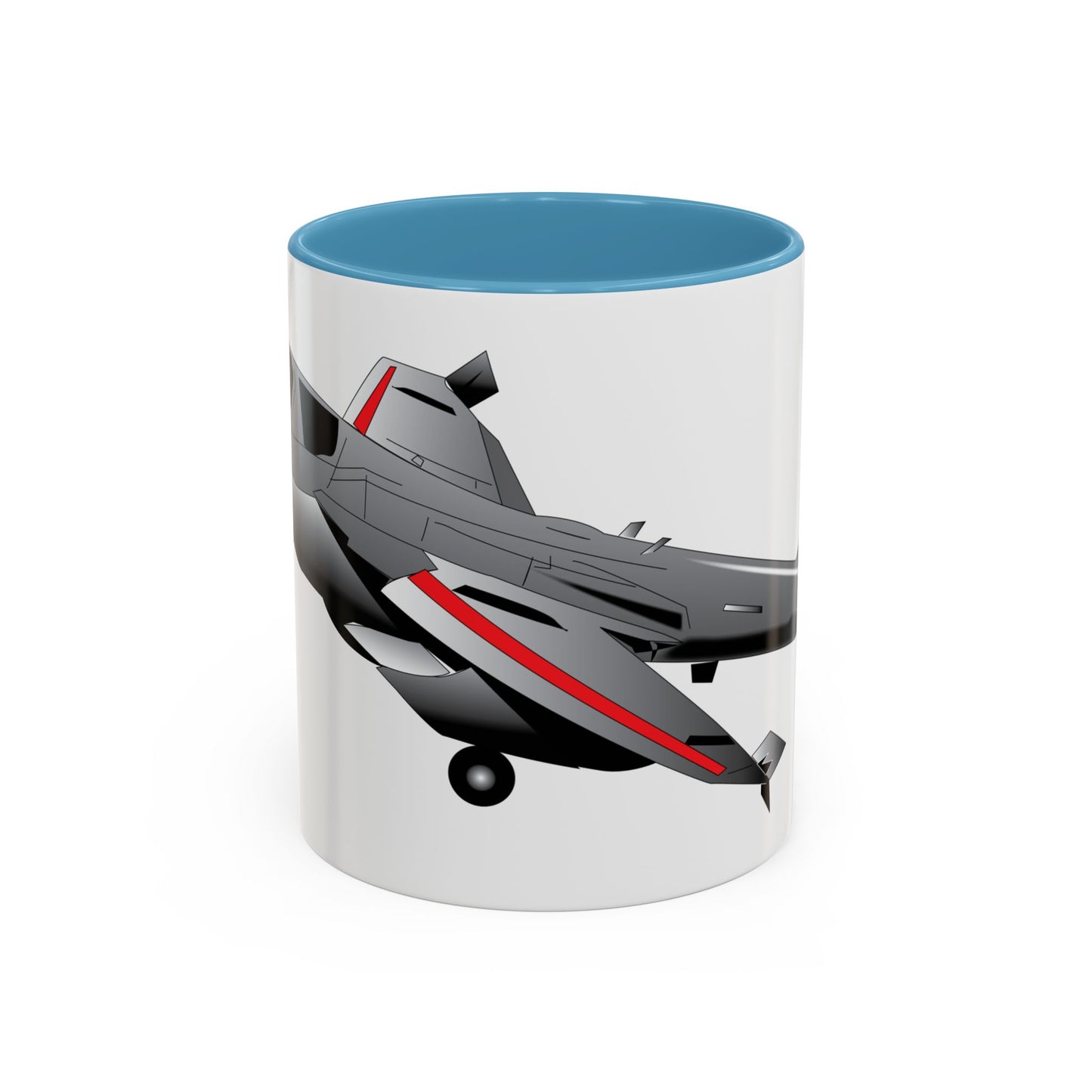 Accent Coffee Mug (11oz & 15oz) - Aircraft - Navy - A-6A Intruder X 300