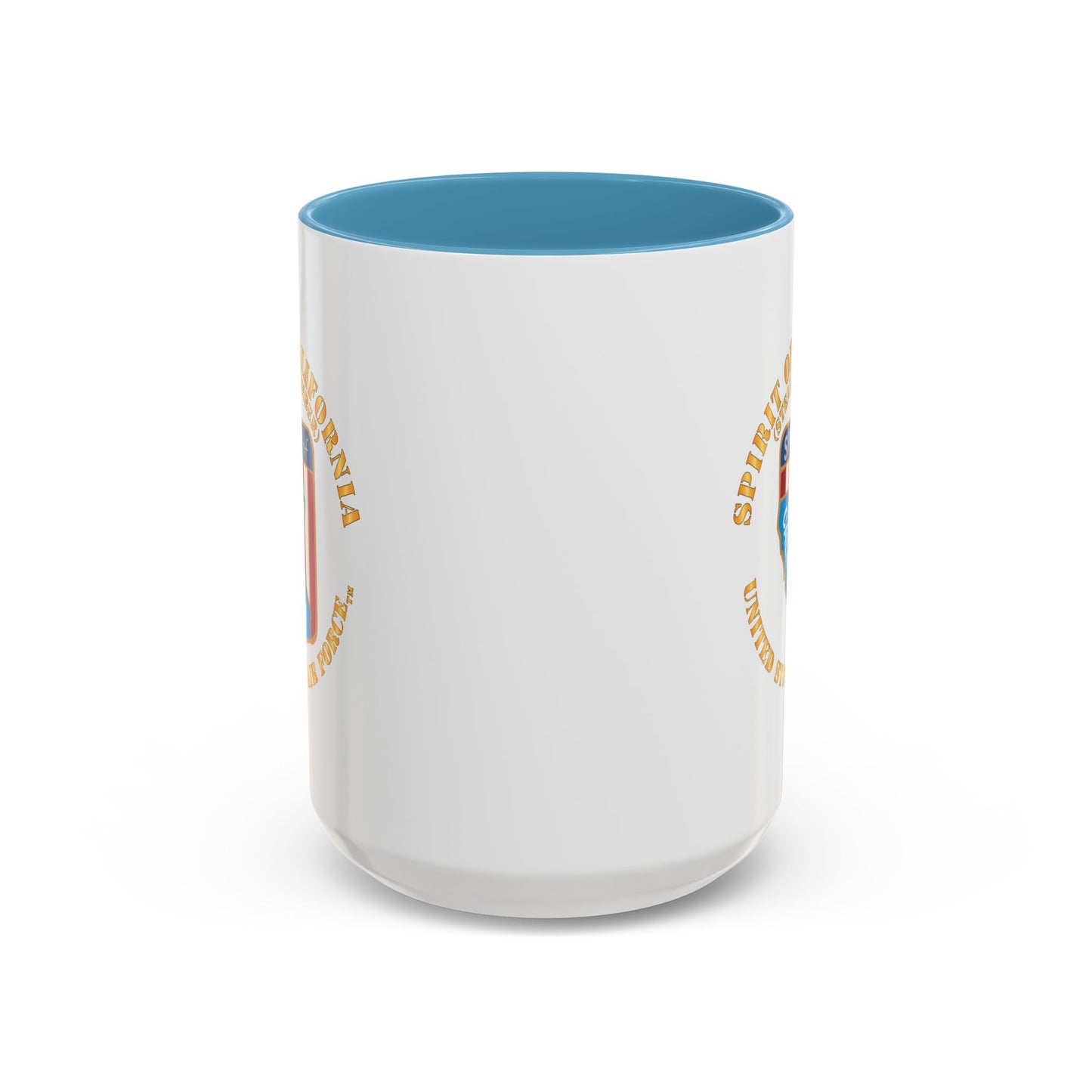 Accent Coffee Mug (11oz & 15oz) - USAF - B2 - Spirit of California - Stealth Bomber X 300