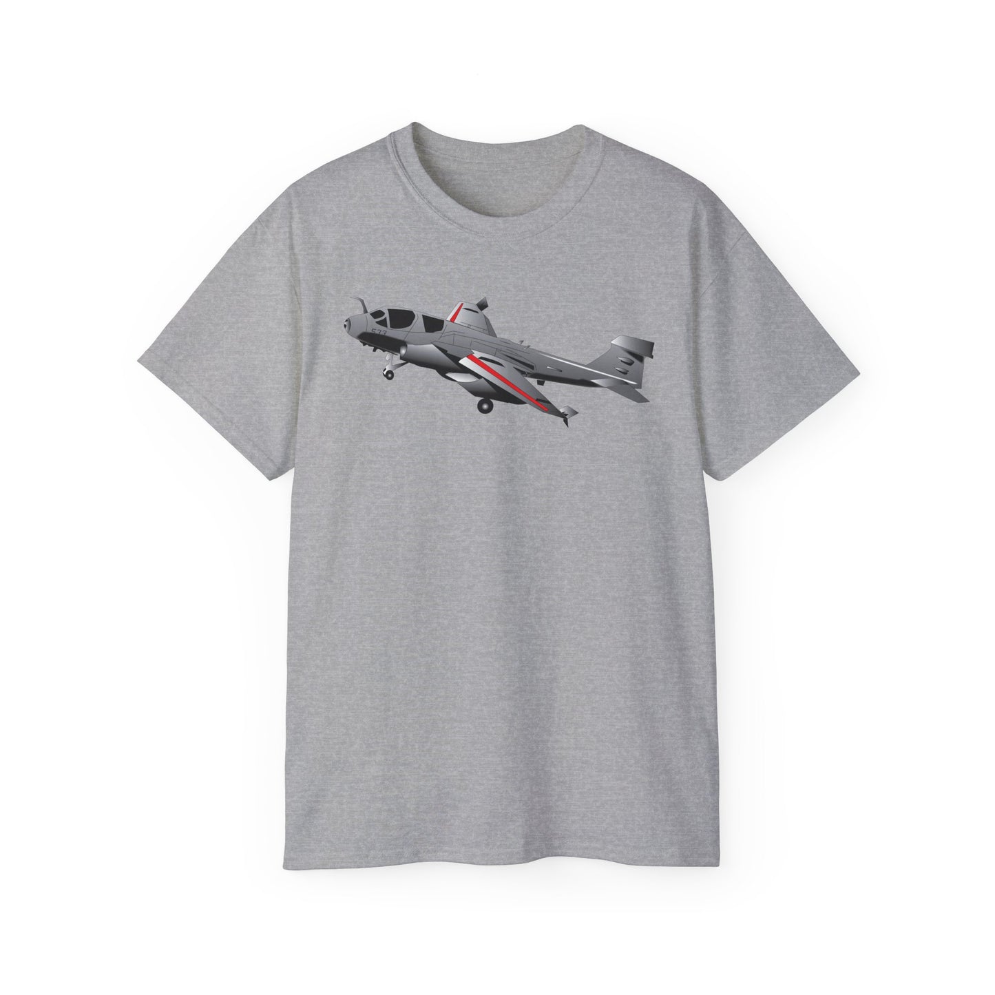 Unisex Ultra Cotton Tee - Aircraft - Navy - A-6A Intruder X 300