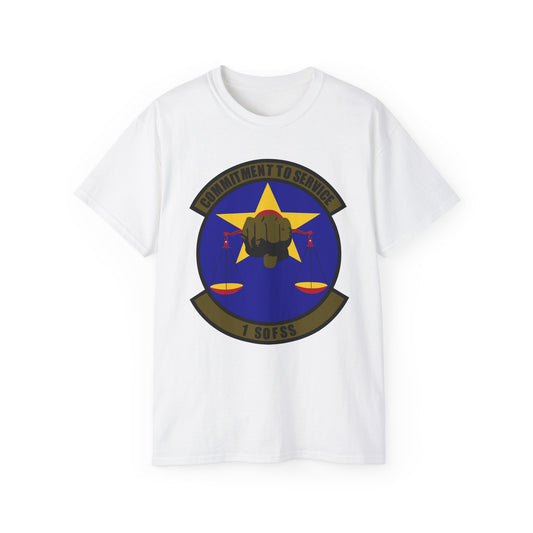Unisex Ultra Cotton Tee - USAF - 1st Special Operations Force Support Sq wo txt X 300