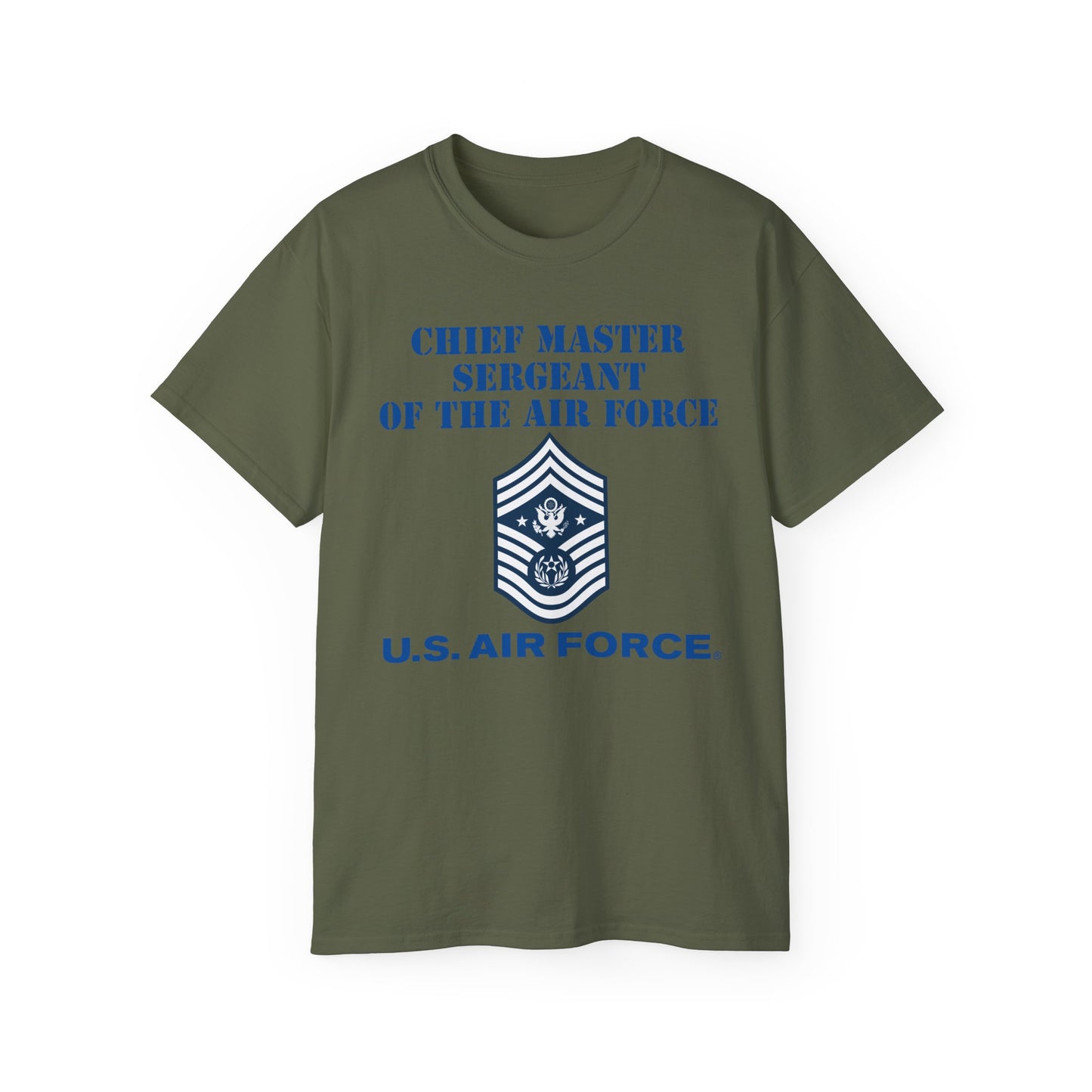 Unisex Ultra Cotton Tee - USAF - Chief Master Sergeant of the Air Force (E9d) - US Air Force w Text X 300