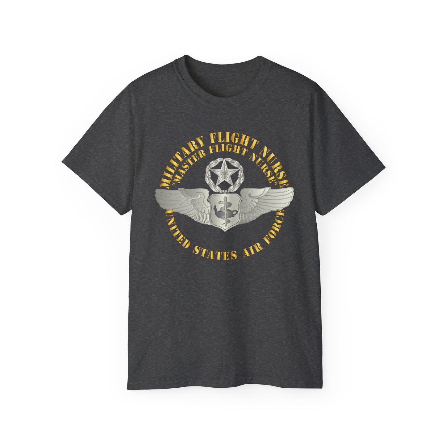 Unisex Ultra Cotton Tee - USAF - Military Flight Nurse - Flight Nurse - Master