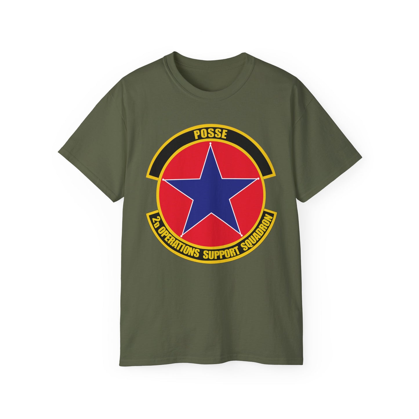 Unisex Ultra Cotton Tee - USAF - 2nd Operations Support Squadron wo txt