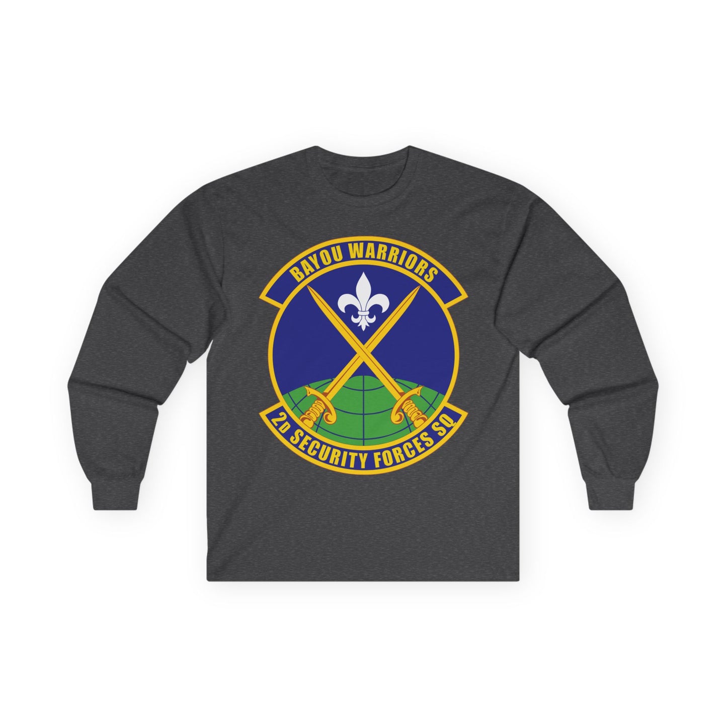 Unisex Ultra Cotton Long Sleeve Tee - USAF - 2nd Security Forces Squadron wo txt