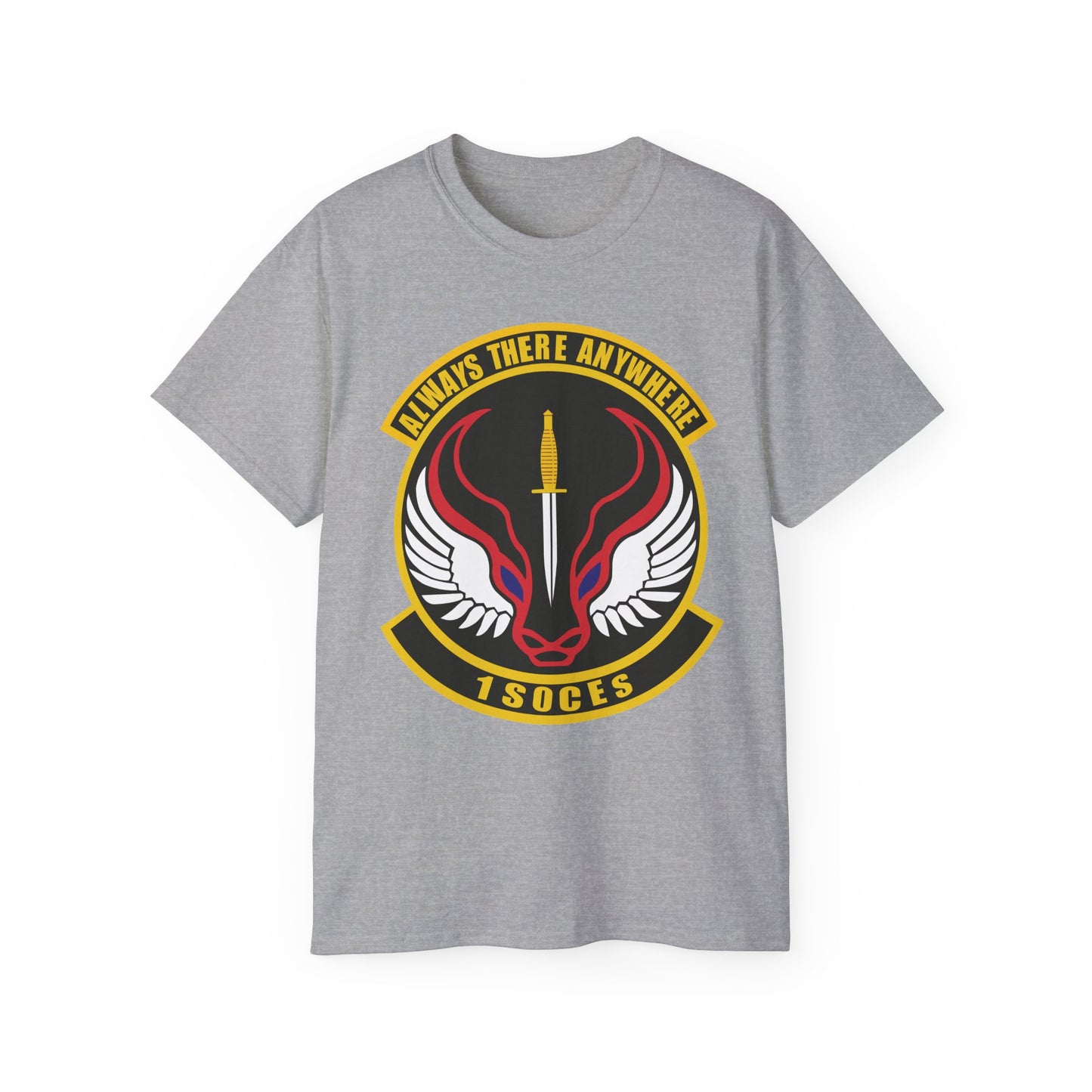 Unisex Ultra Cotton Tee - USAF - 1st Special Operations Civil Engineer Sq wo txt