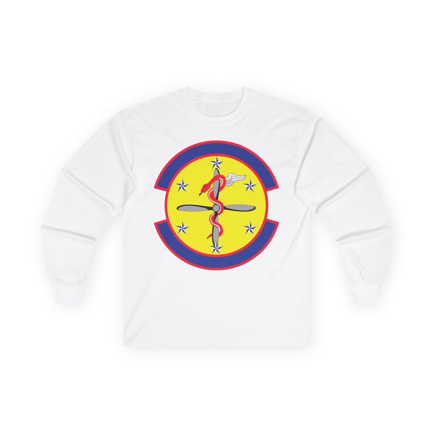 Unisex Ultra Cotton Long Sleeve Tee - USAF - 2nd Operational Medical Readiness Squadron wo txt