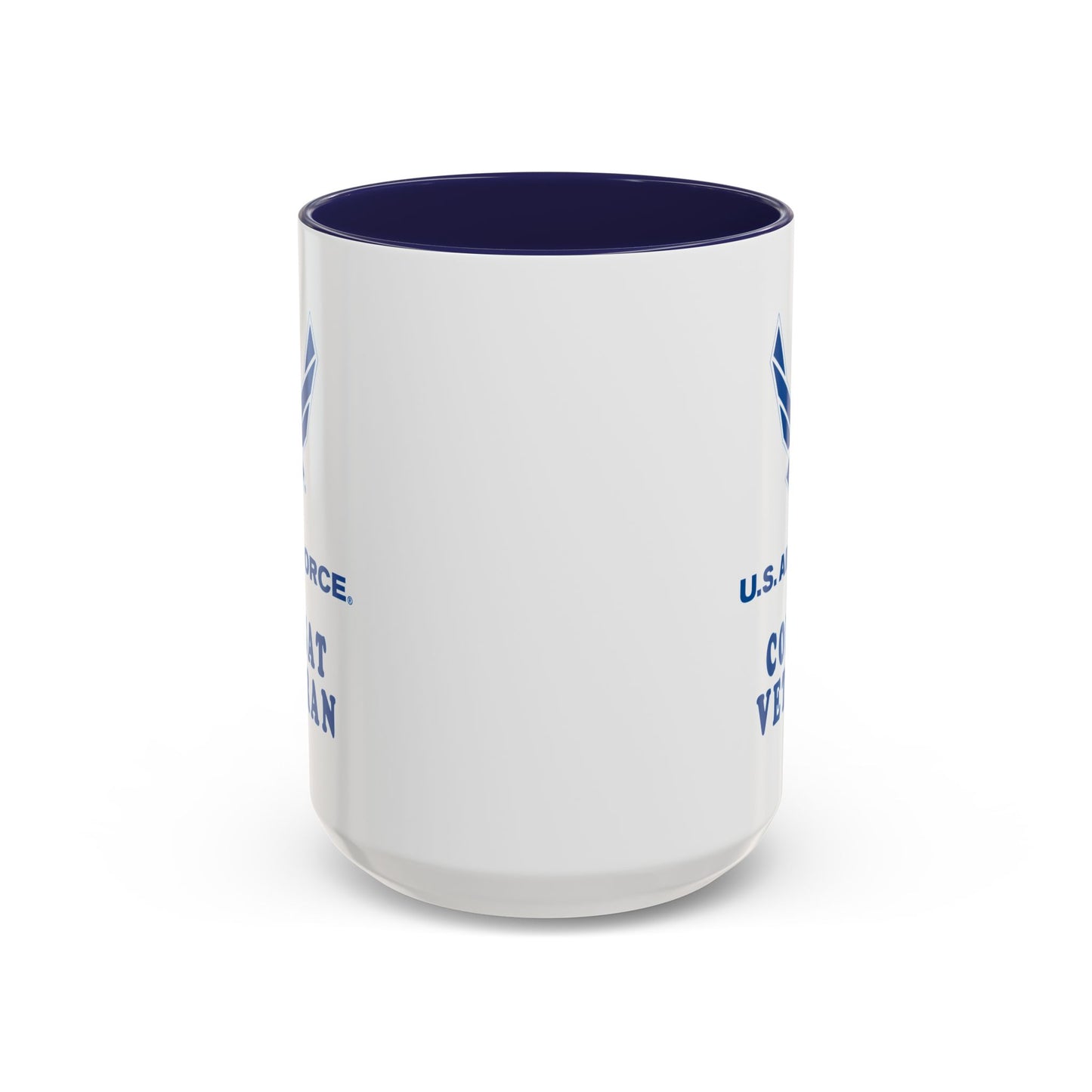 Accent Coffee Mug (11oz & 15oz) - USAF - Air Force - Combat Veteran X 300