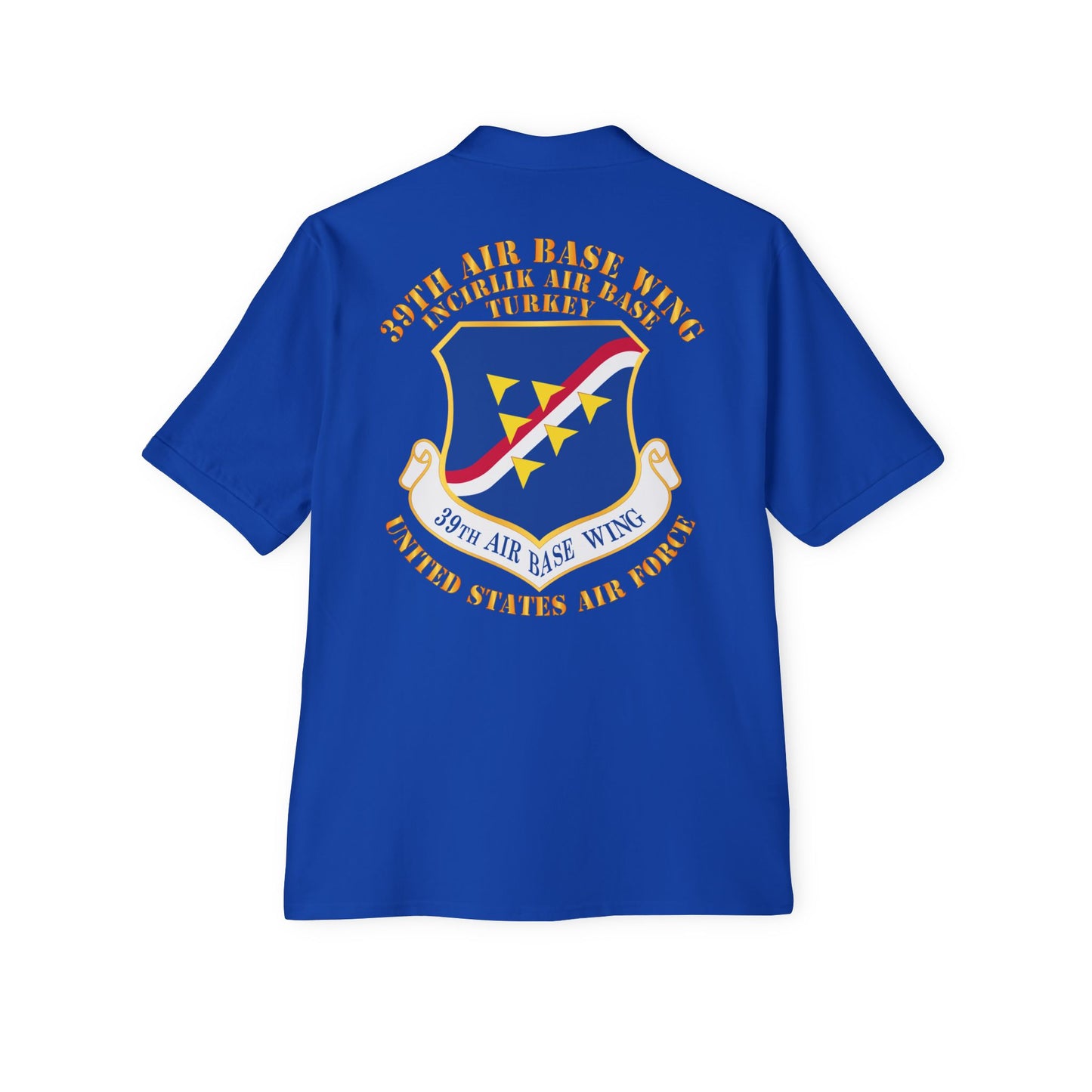 Men's Piqué Polo - USAF - 39th Airbase Wing - 3rd AF - Incirlik Air Base - Turkey