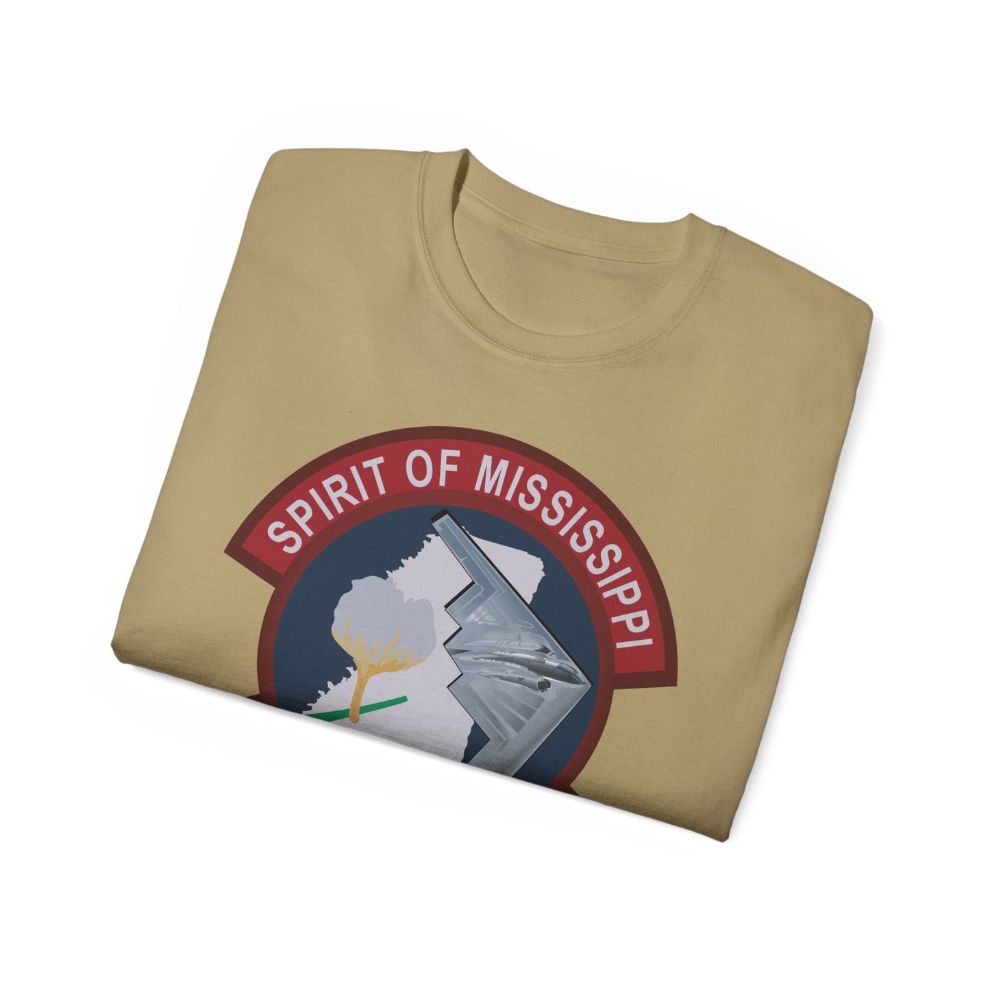 Unisex Ultra Cotton Tee - USAF - B2 - Spirit of Mississippi - Stealth Bomber wo txt X 300