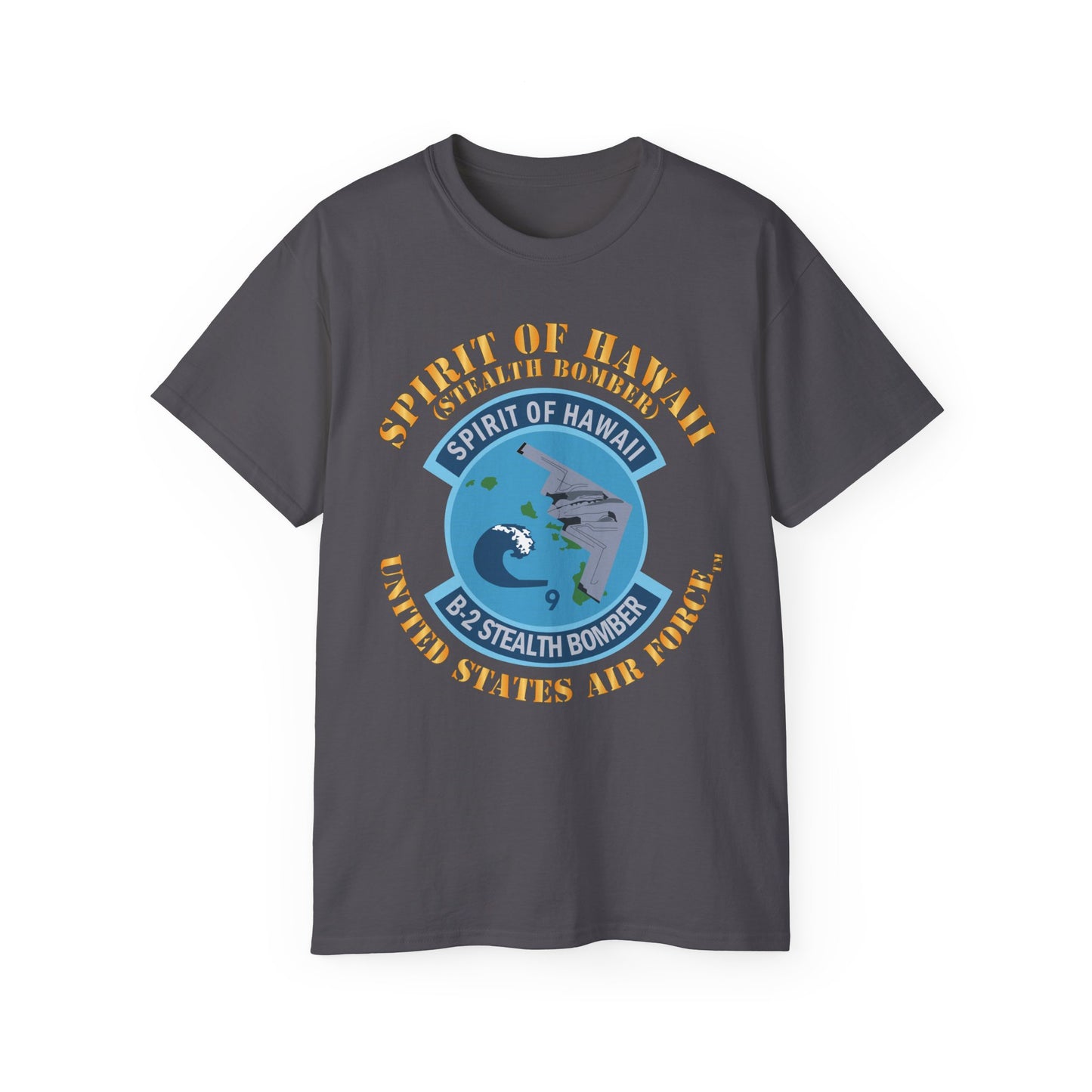 Unisex Ultra Cotton Tee - USAF - B2 - Spirit of Hawaii - Stealth Bomber X 300