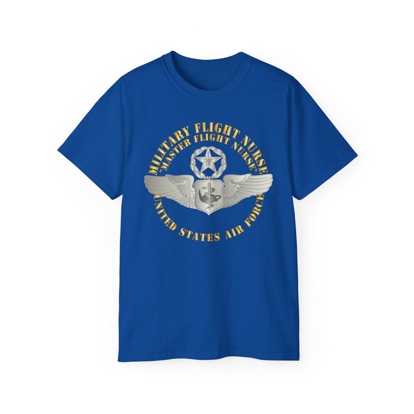 Unisex Ultra Cotton Tee - USAF - Military Flight Nurse - Flight Nurse - Master