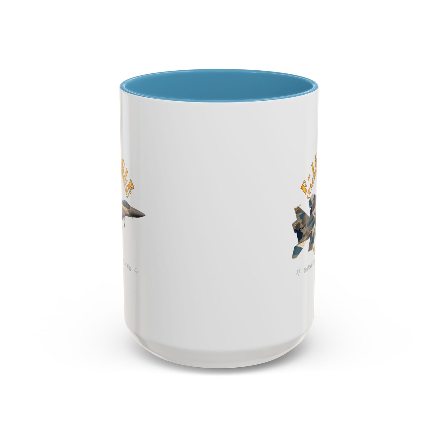Accent Coffee Mug (11oz & 15oz) - USAF - F15 Eagle - F15