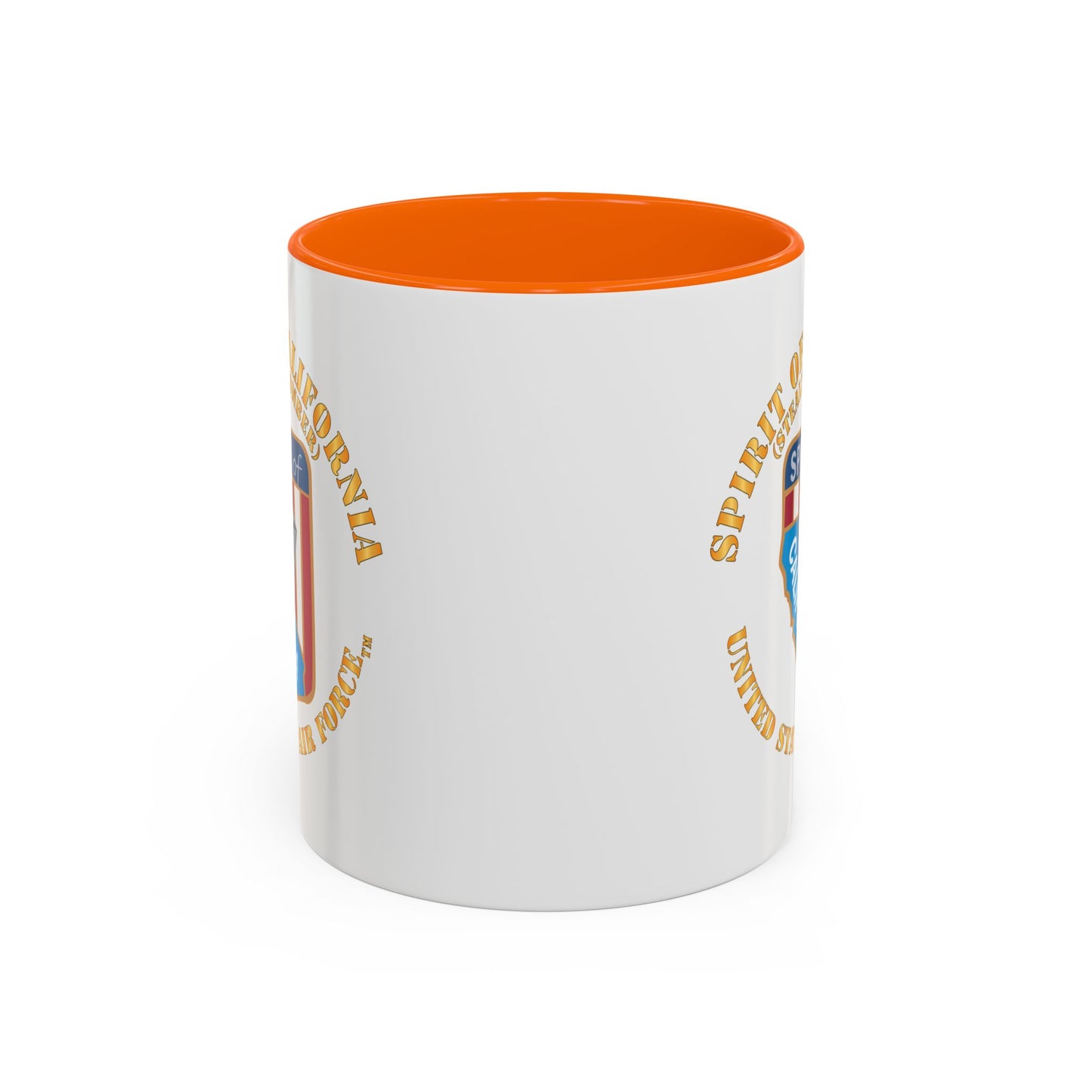 Accent Coffee Mug (11oz & 15oz) - USAF - B2 - Spirit of California - Stealth Bomber X 300