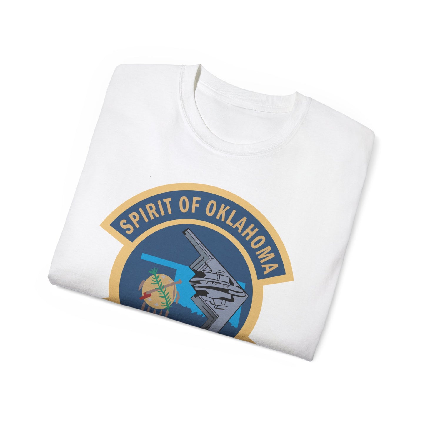 Unisex Ultra Cotton Tee - USAF - B2 - Spirit of Oklahoma - Stealth Bomber wo txt X 300