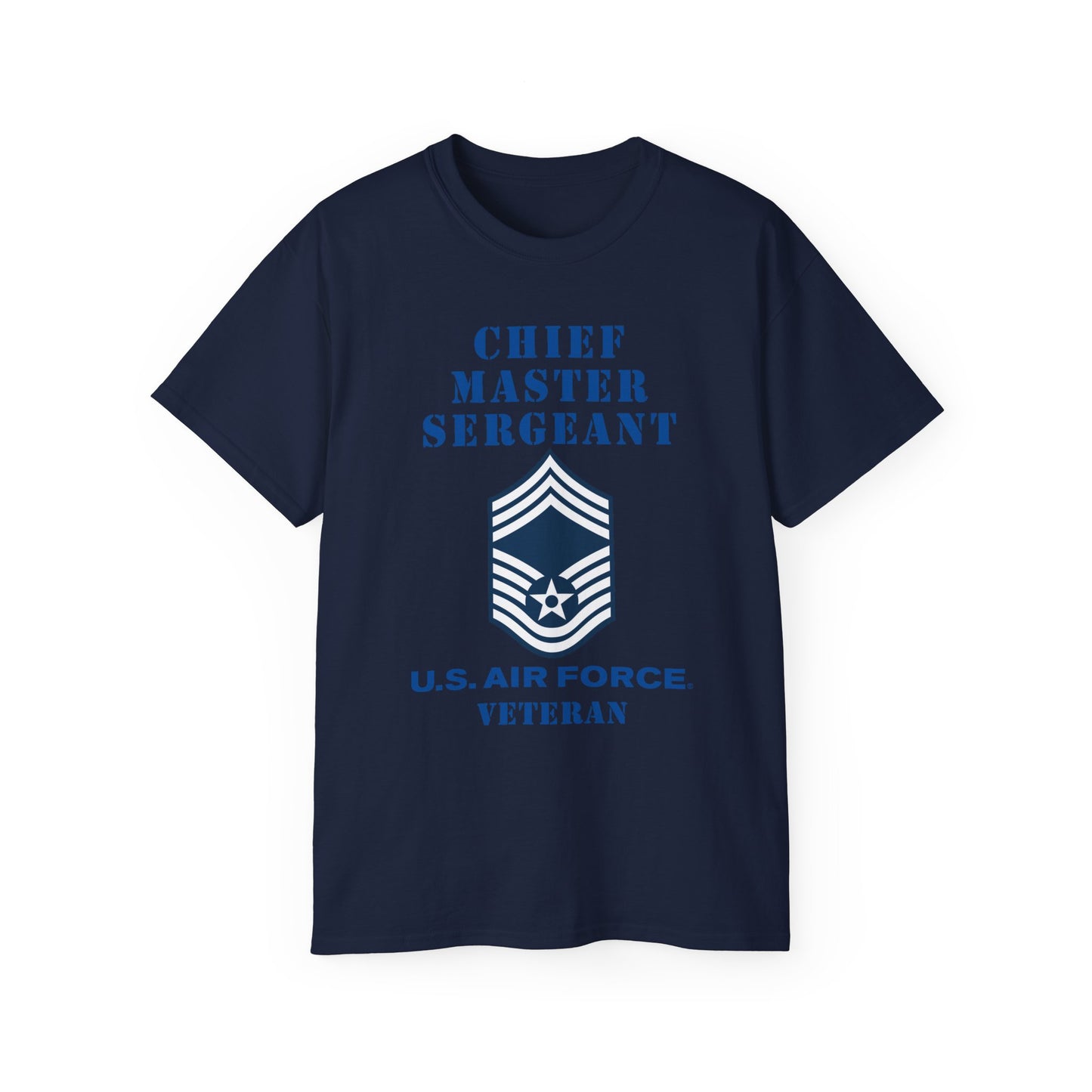 Unisex Ultra Cotton Tee - USAF - Chief Master Sergeant (E9a) - 2020 - Veteran