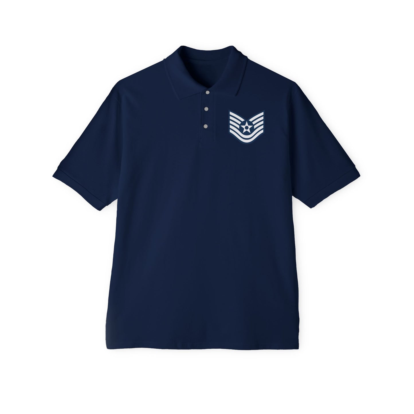 Men's Piqué Polo - USAF - Technical Sergeant (E6) - 2020